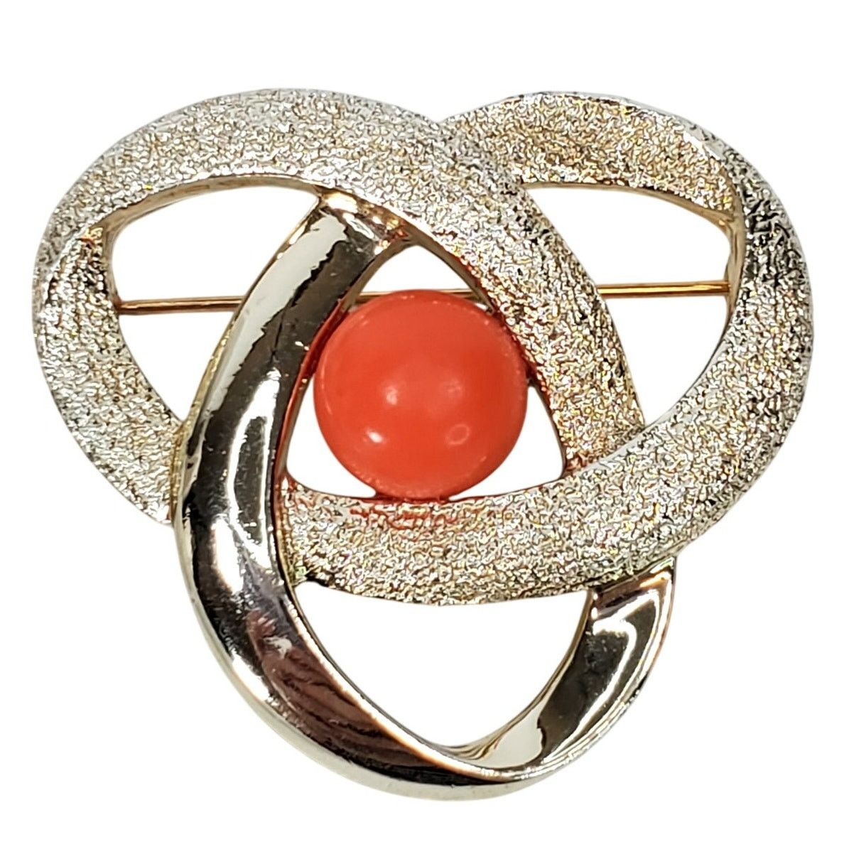 Other Vtg Sarah Coventry Brooch Atomic Design Textured Brooch Pin Size ONE SIZE - 1 Thumbnail