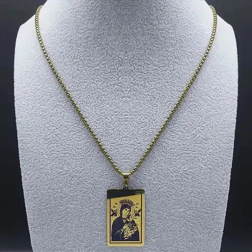 Well Known Studios Virgin Mary Medal Pendant Necklaces Size ONE SIZE - 4 Thumbnail