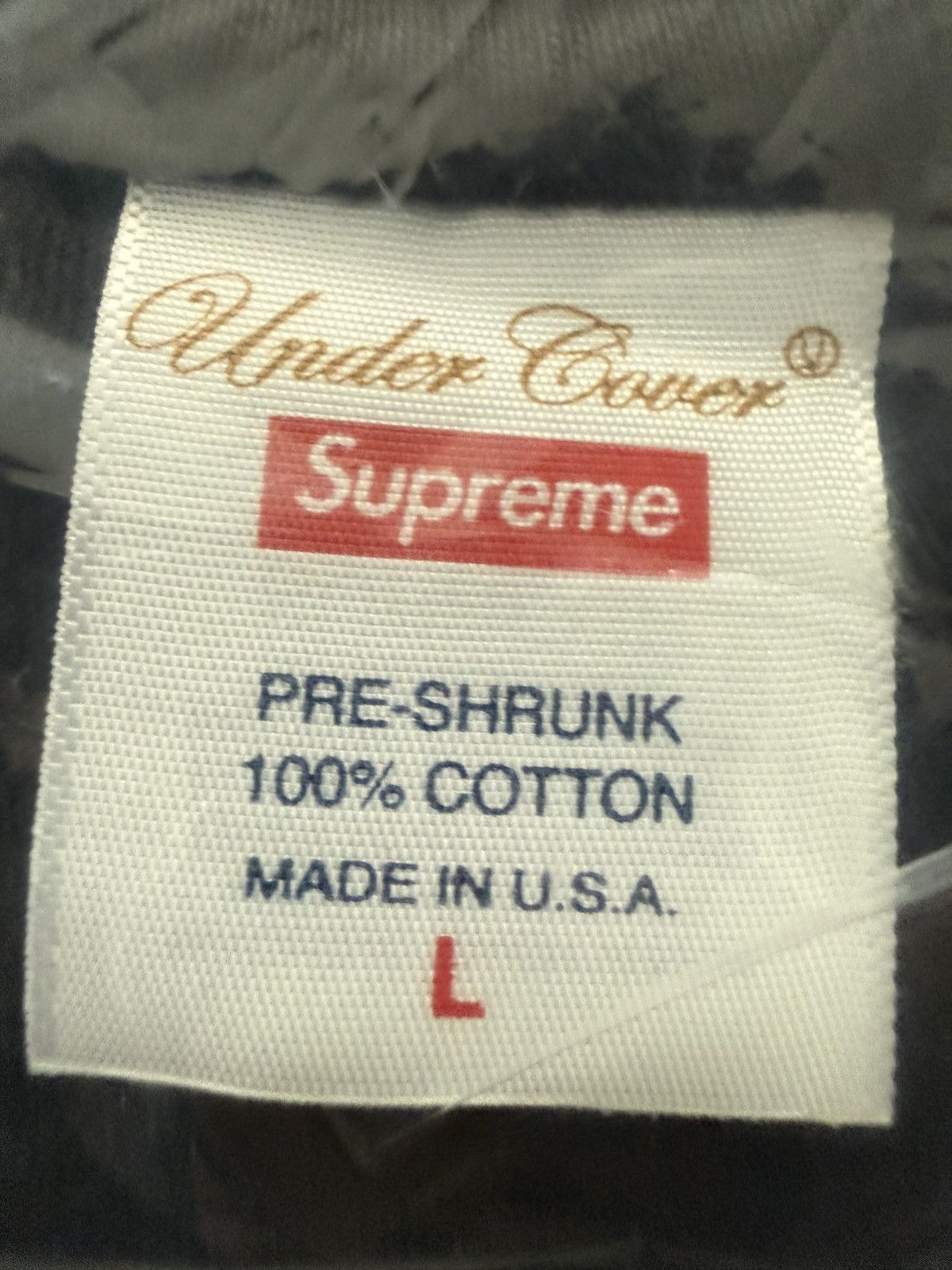 Supreme Supreme Undercover Face Tee Black Size US L / EU 52-54 / 3 - 4 Thumbnail
