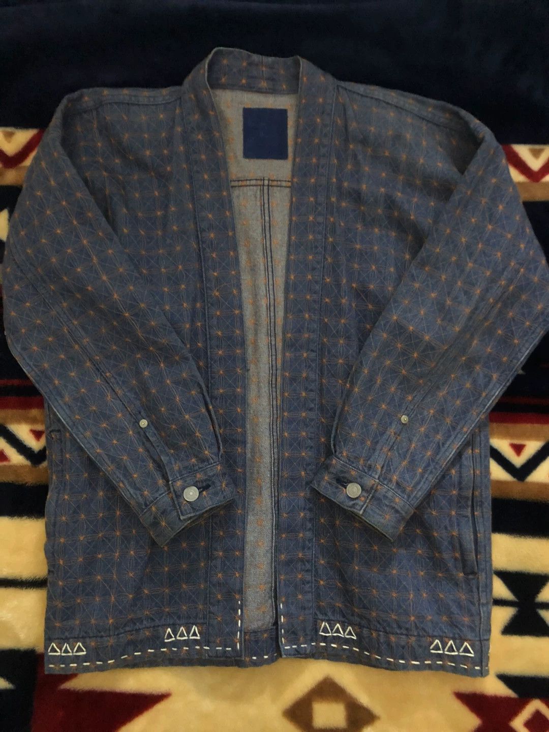 Visvim VISVIM 15AW ICT SASHIKO SANJURO KIMONO JKT Size US S / EU 44-46 / 1 - 1 Thumbnail
