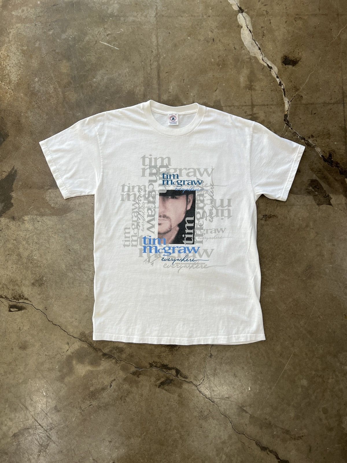 Band Tees × Vintage Vintage Tim McGraw Everywhere Tee sz. Large Size US L / EU 52-54 / 3 - 2 Thumbnail