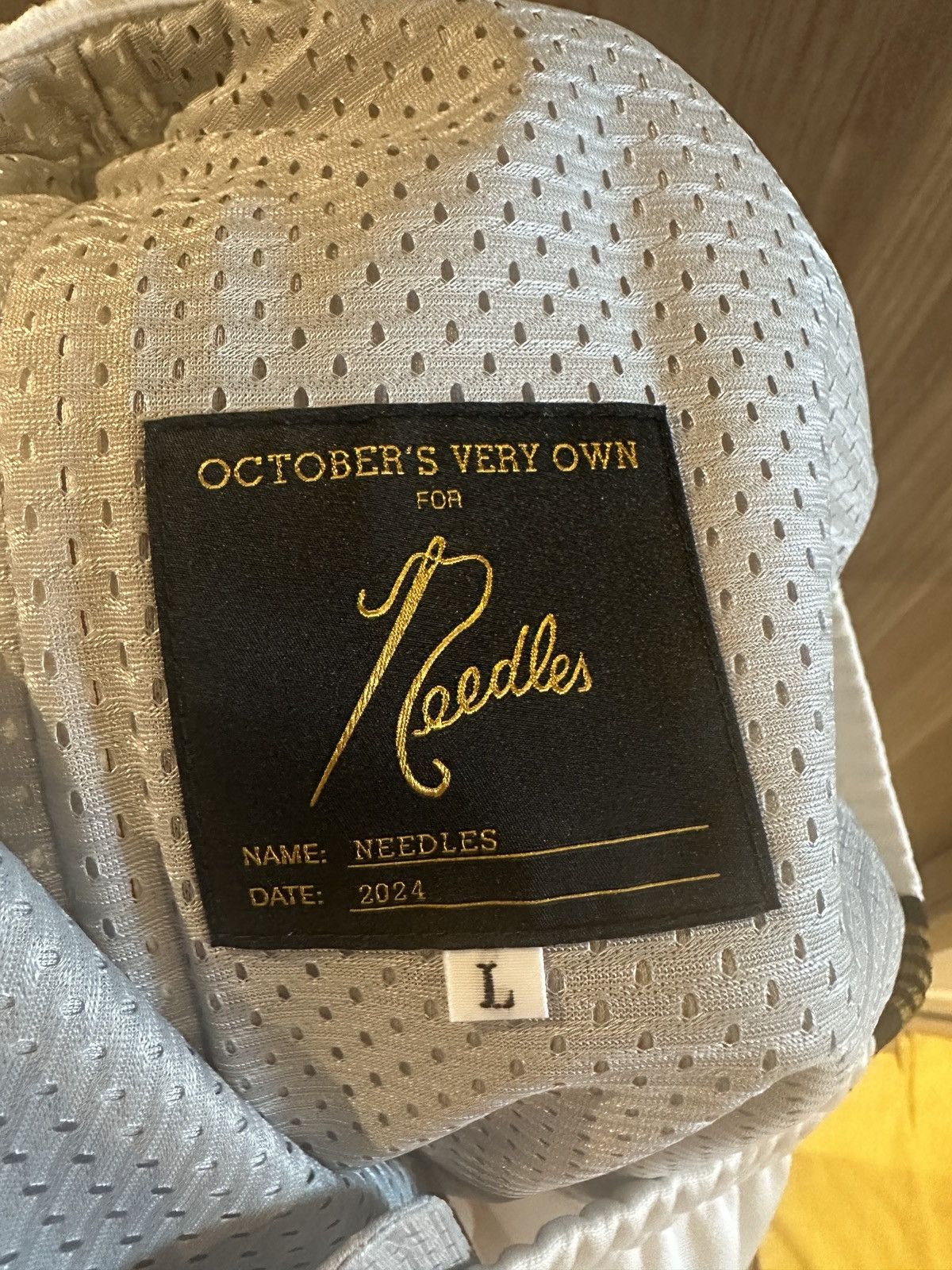 Needles × October's Very Own Needles X OVO pants white Size US 34 / EU 50 - 3 Thumbnail