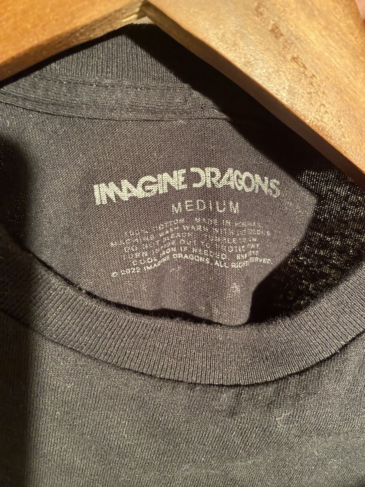Band Tees × Vintage Imagine Dragons Mercury World Tour 2022 Size US M / EU 48-50 / 2 - 3 Thumbnail