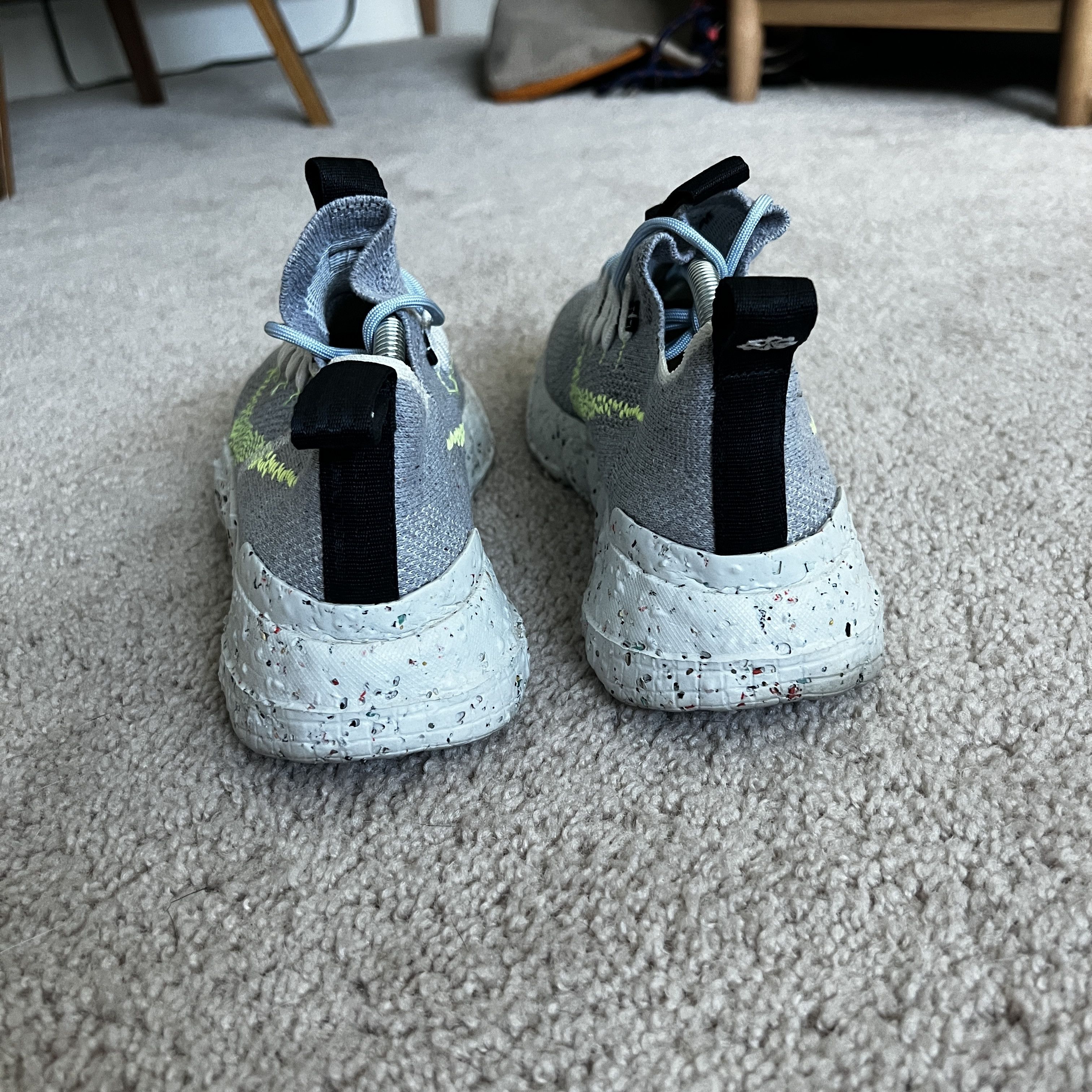 Nike Nike Space Hippie 01 "Grey Volt" Size US 9.5 / EU 42-43 - 3 Thumbnail