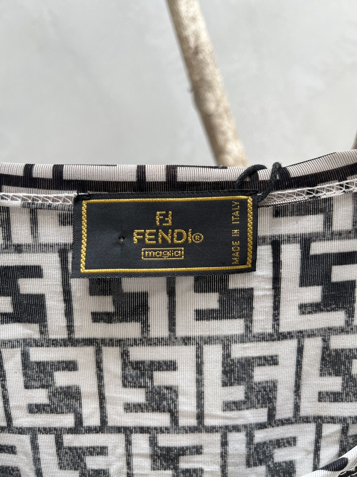 Fendi FENDI MONOGRAM SHIRT Size S / US 4 / IT 40 - 3 Thumbnail