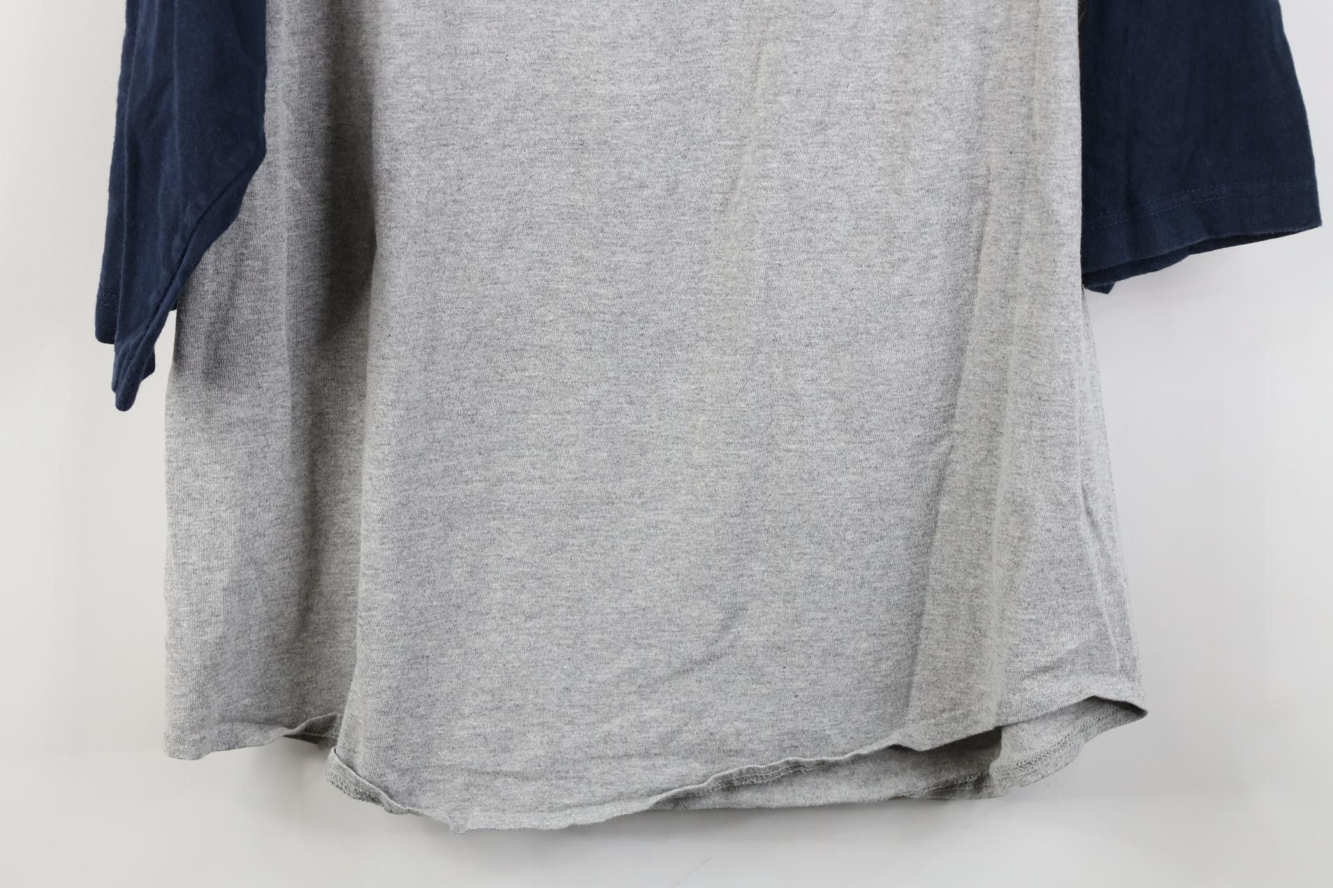 Vintage Vintage Y2K 2004 Toledo Mud Hens Baseball Raglan T-Shirt Size US L / EU 52-54 / 3 - 11 Thumbnail