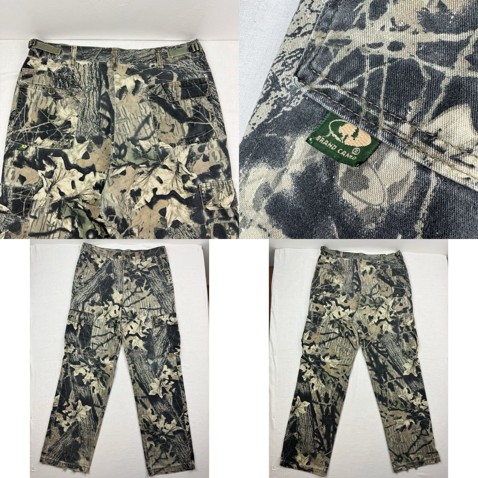 Vintage VINTAGE Mossy Oak Camo Cargo Pants Men 32x32 Casual USA 90s Grunge Outdoor Camouflage Pants Size US 32 / EU 48 - 10 Thumbnail