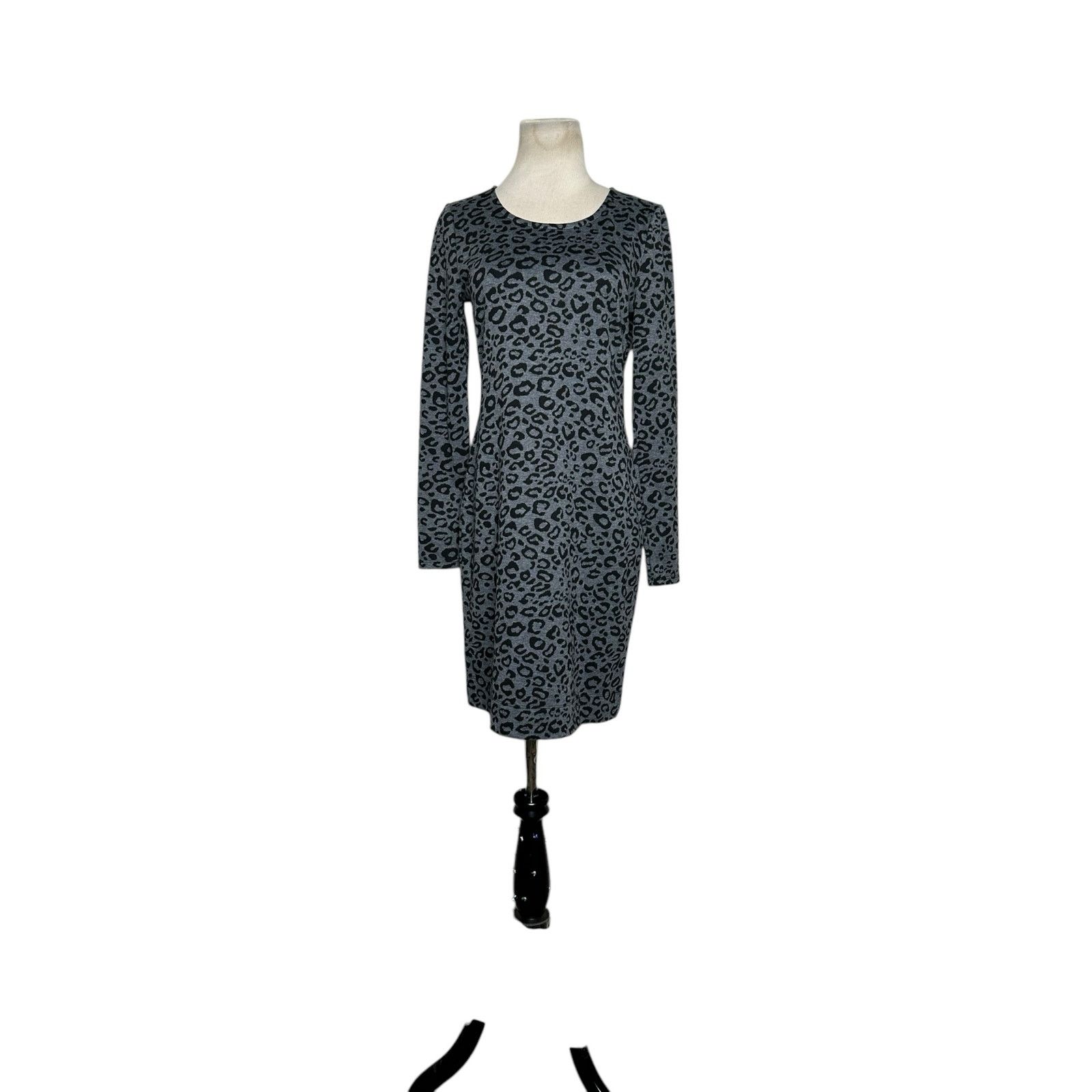 Banana Republic Banana Republic leopard long sleeves sheath dress size 4 Size S / US 4 / IT 40 - 8 Thumbnail