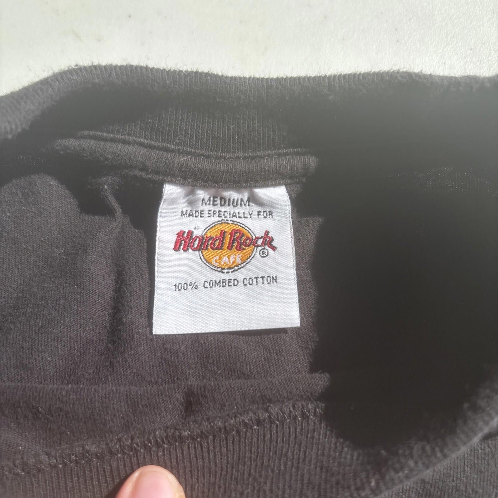 Vintage Vintage Hard Rock Cafe Rome Italy T Shirt Leather Letters M Size US M / EU 48-50 / 2 - 3 Thumbnail