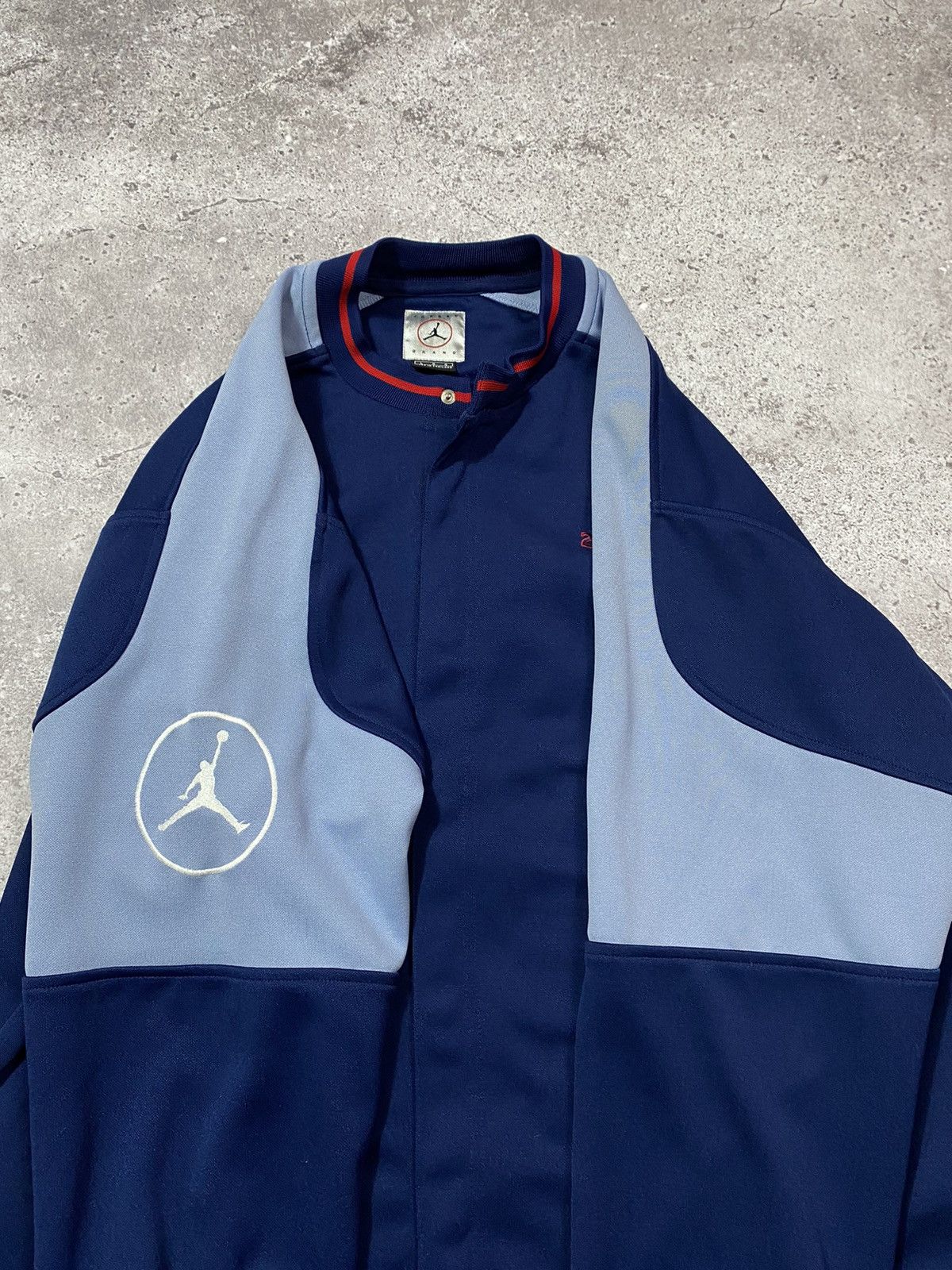 Jordan Brand × NBA × Vintage Vintage JORDAN NBA Nike bomber light jacket Size US L / EU 52-54 / 3 - 5 Thumbnail