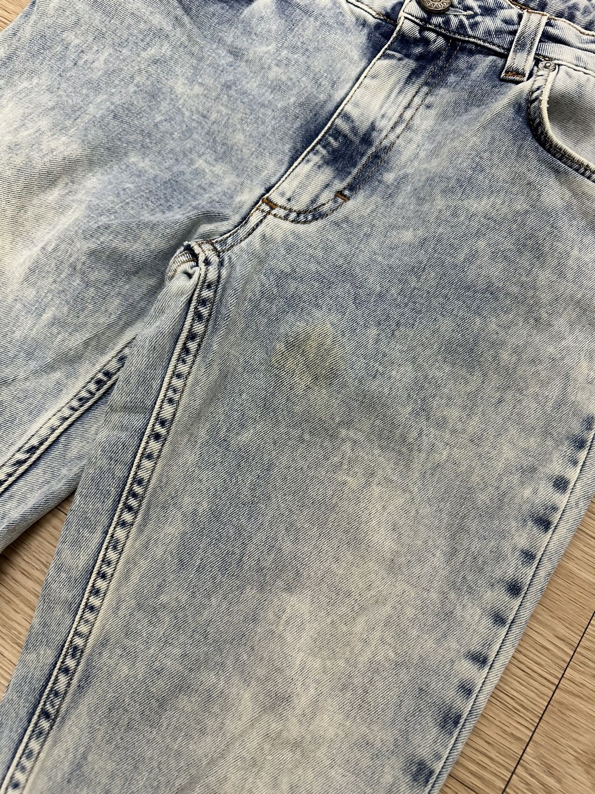 Acne Studios × Designer Beautiful Acne Studios Flex Silver Vint Skinny Jeans Size 26" / US 2 / IT 38 - 5 Thumbnail