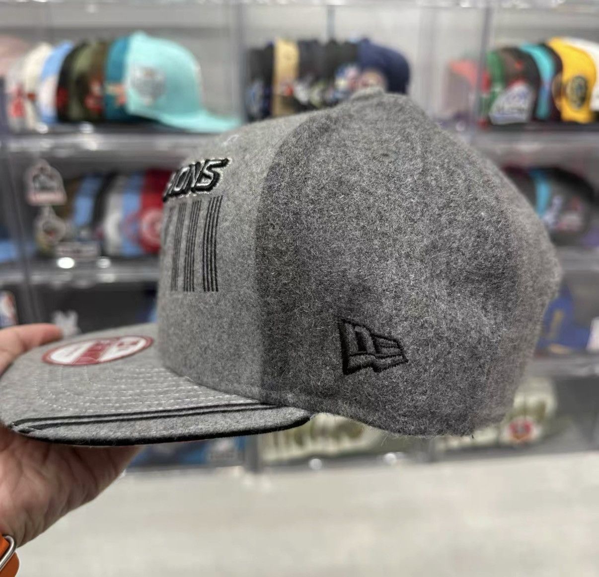New Era New Era NFL Super Bowl Wool Flat Brim Baseball Cap J32 Size ONE SIZE - 4 Thumbnail