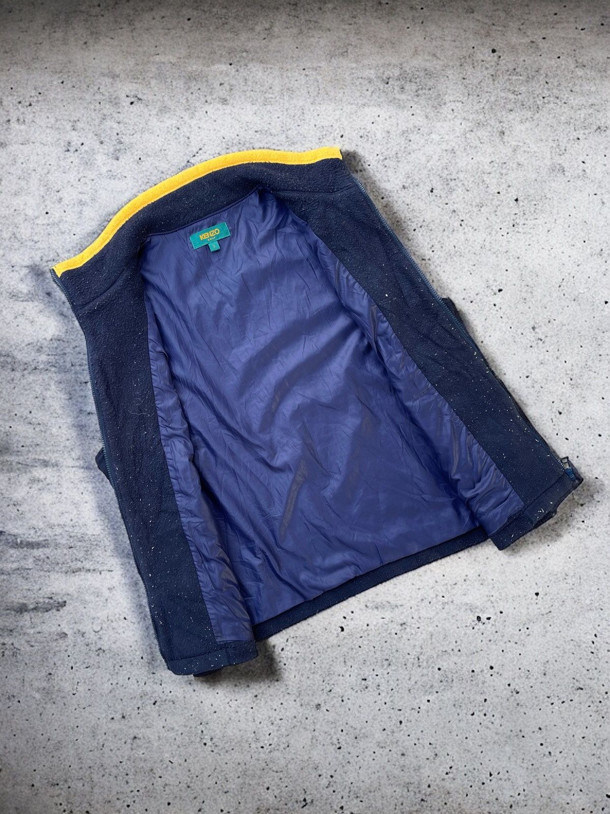 Kenzo 🔥Vintage Kenzo Fleece Vest Jacket Size US M / EU 48-50 / 2 - 3 Thumbnail