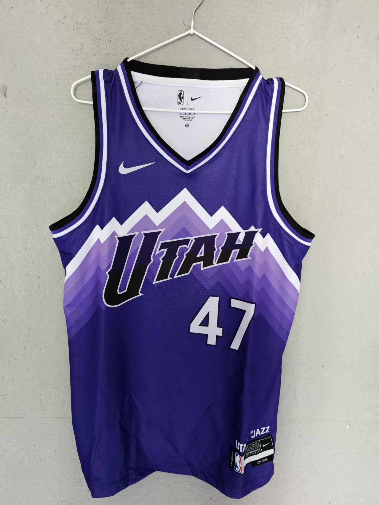 NBA Jazz #47 Andrei Kirilenko Jersey Size US XXL / EU 58 / 5 - 2 Thumbnail