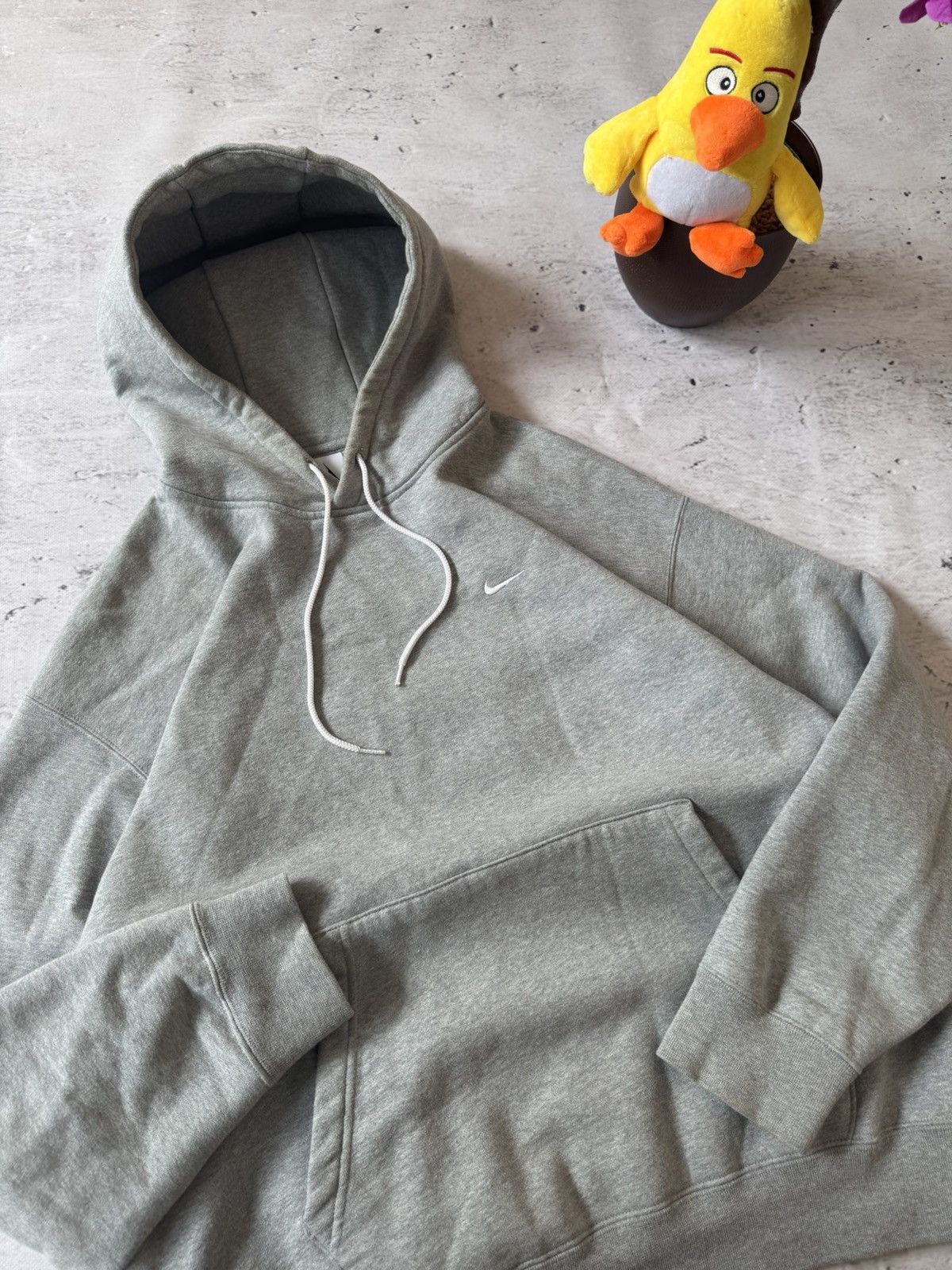 Nike × Vintage NIKE LAB VINTAGE 00s y2k OVERSIZE BAGGY HOODIE BASIC LOGO Size US L / EU 52-54 / 3 - 6 Thumbnail
