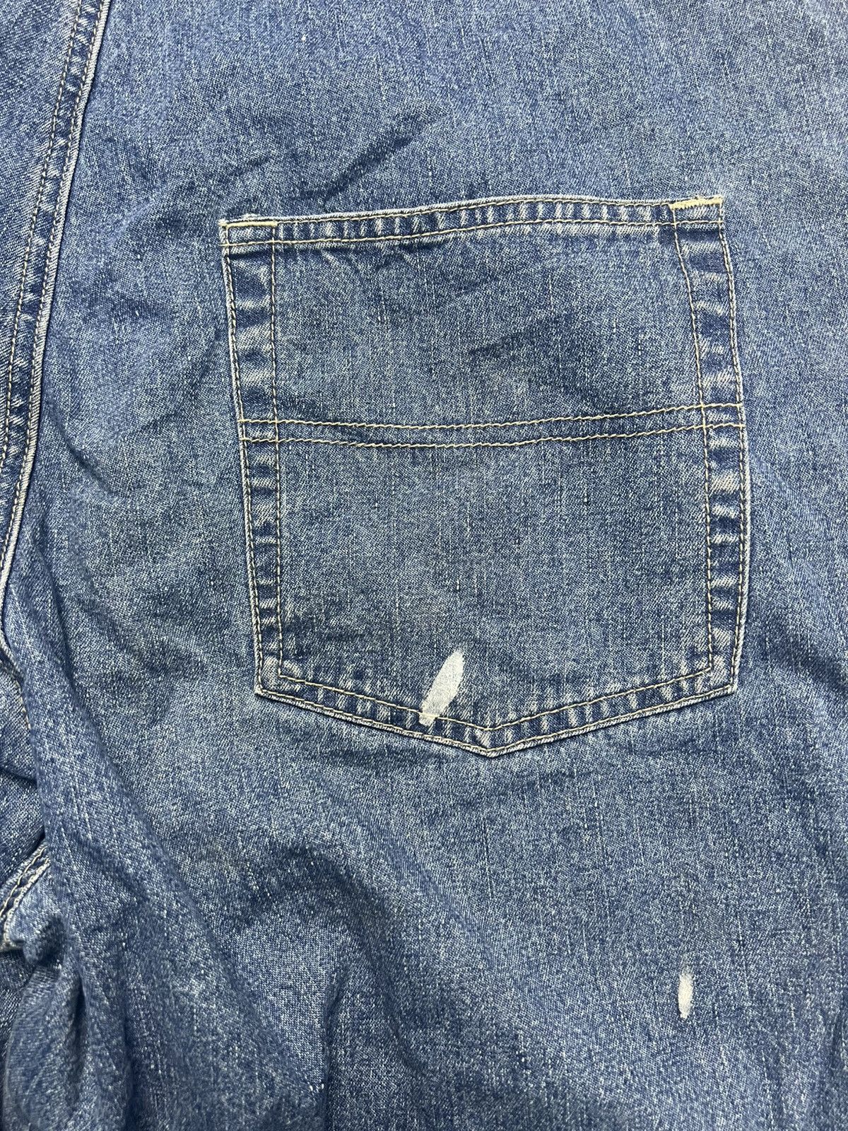 St. Johns Bay Vintage St. John's Bay (SJB) Denim Overalls - (42) Size US 37 - 14 Thumbnail