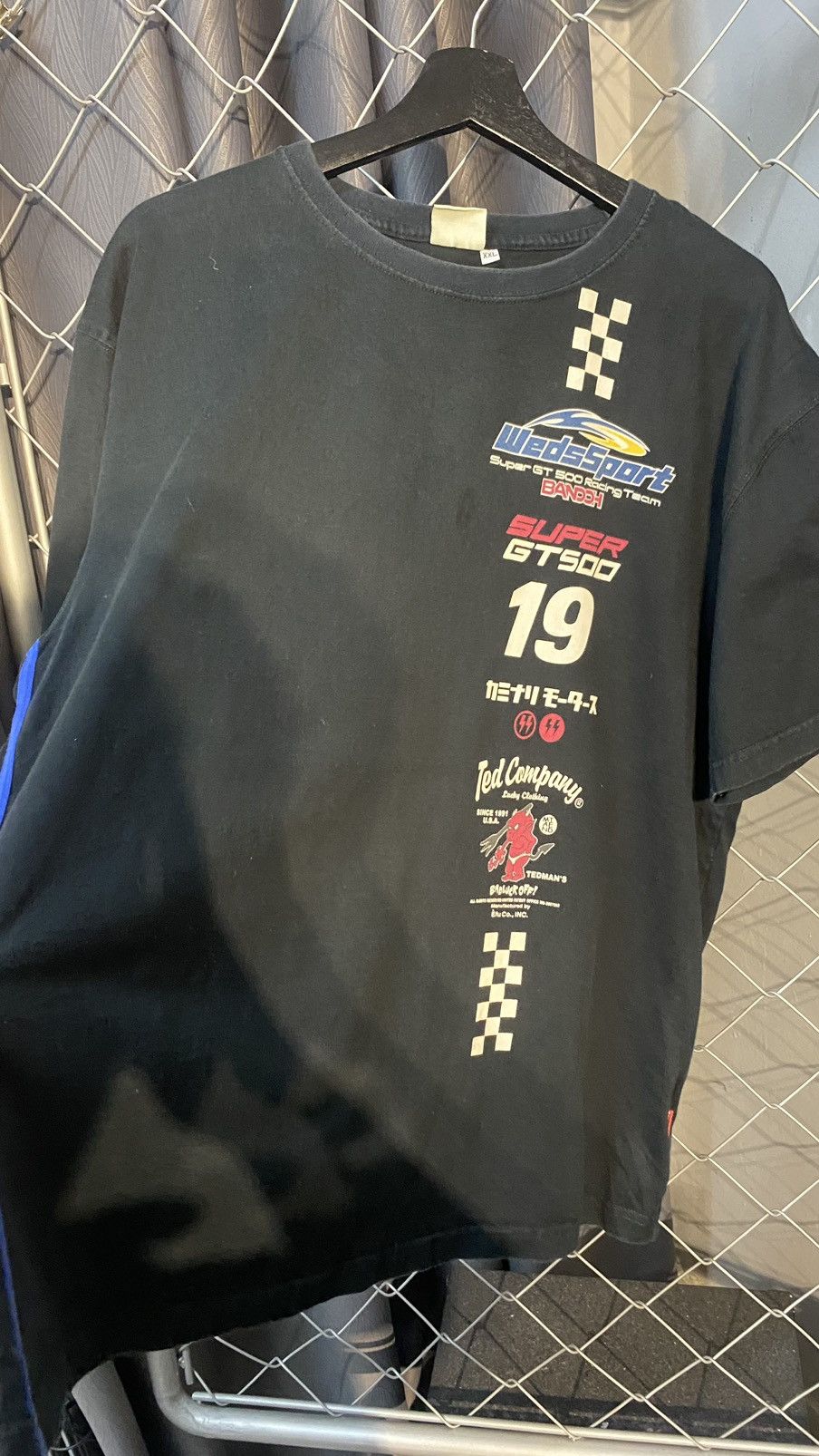 Japanese Brand × Tedman RARE TEDCOMPANY TEDMAN X WEDSPORT RACING TSHIRT BLACK XLARGE Size US XXL / EU 58 / 5 - 5 Thumbnail