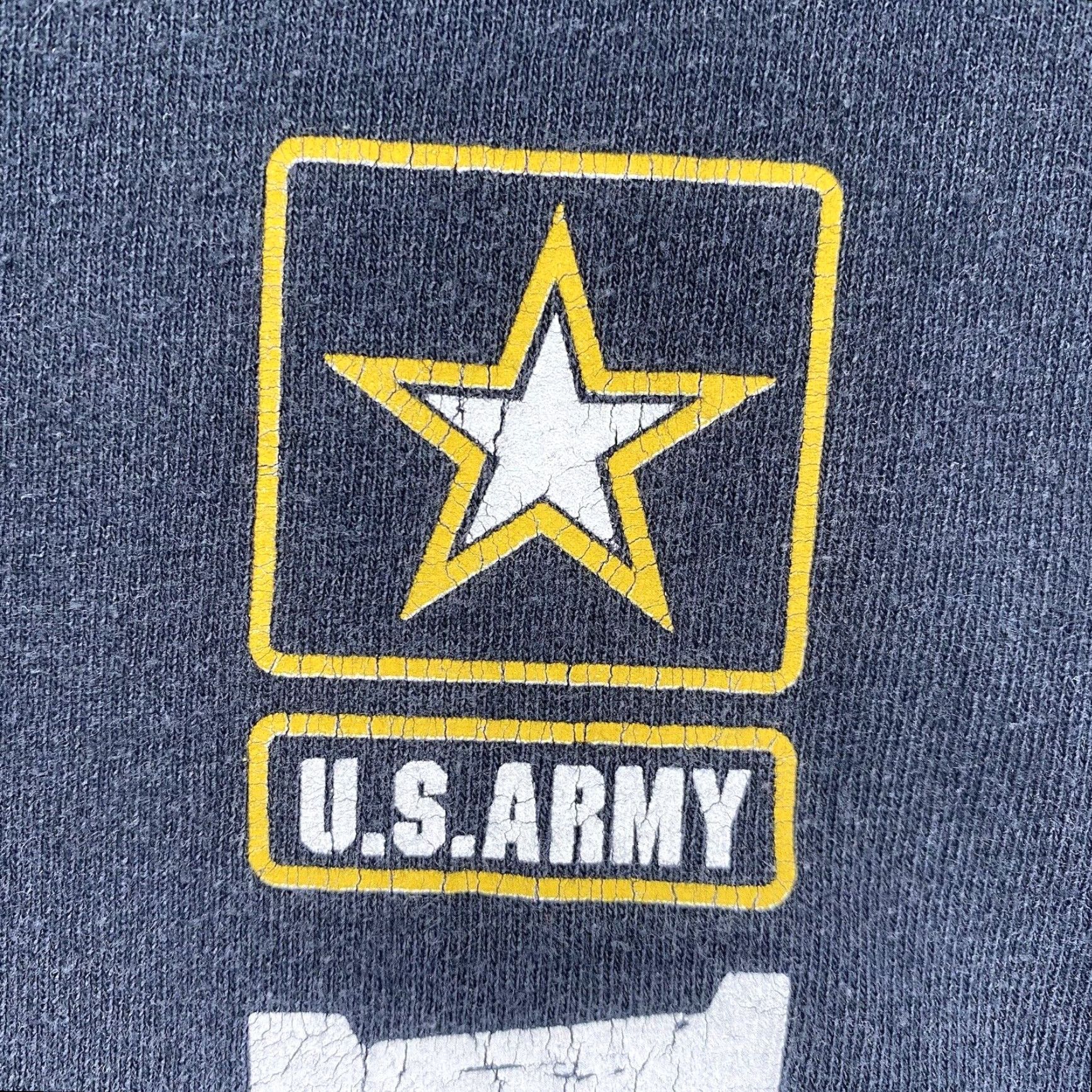 Vintage VINTAGE Y2K 2000s ARMY T Shirt Mens Small Slim Fit Black Crew Neck Short Sleeve Go Army Warrior Graphic Print USA 2000s Mens Size US S / EU 44-46 / 1 - 2 Thumbnail