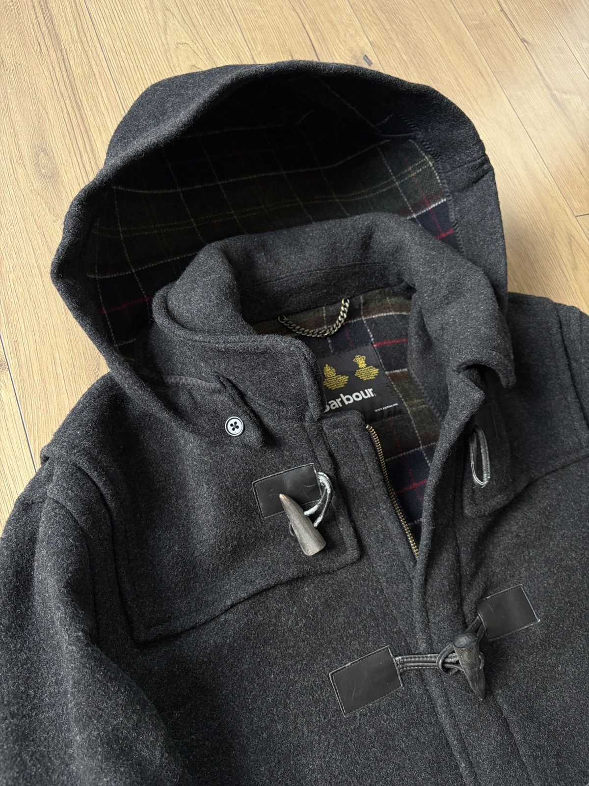 Barbour Barbour Iconic Classic Wool Duffle Coat Size US L / EU 52-54 / 3 - 6 Thumbnail