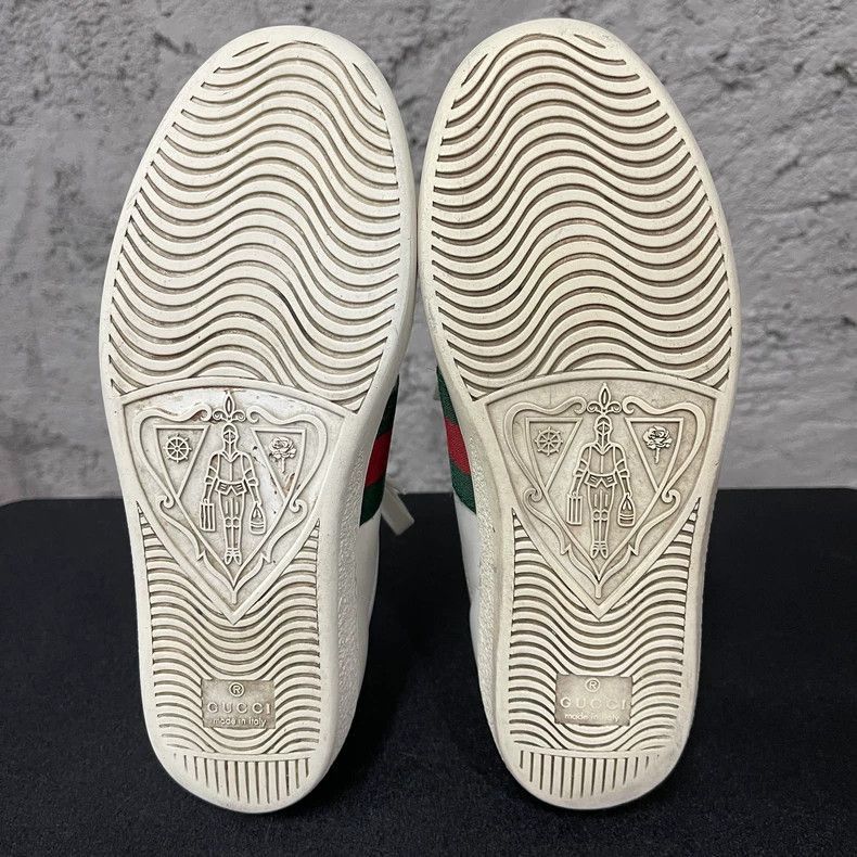 Gucci Gucci Bee White Sneakers Size 35-2505 Size US 4.5 / IT 34.5 - 7 Thumbnail