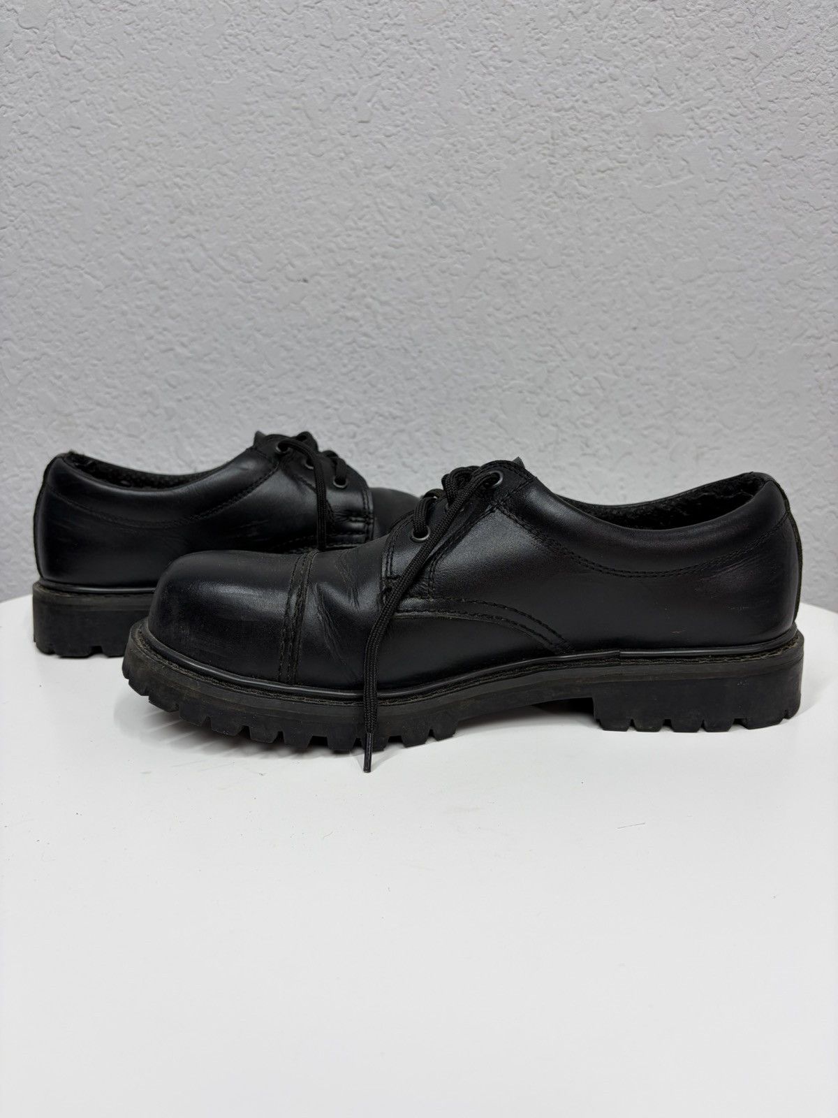 Undercover Vintage Y2K Guidi CCP Style Distressed Leather Biker Boots Size US 10.5 / EU 43-44 - 14 Thumbnail