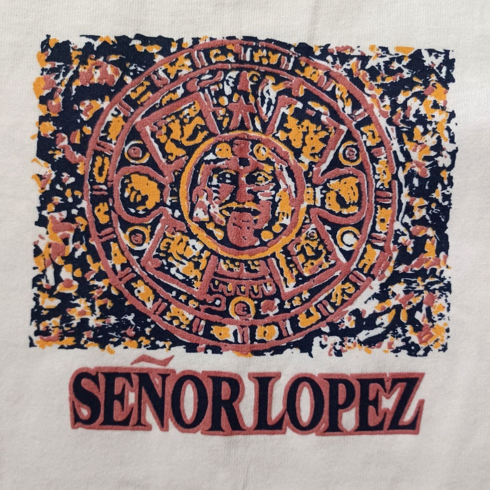 Vintage VINTAGE Senor Lopez T Shirt Mens XL White No Comprende Aztec Graphic USA Shirt Size US XL / EU 56 / 4 - 2 Thumbnail