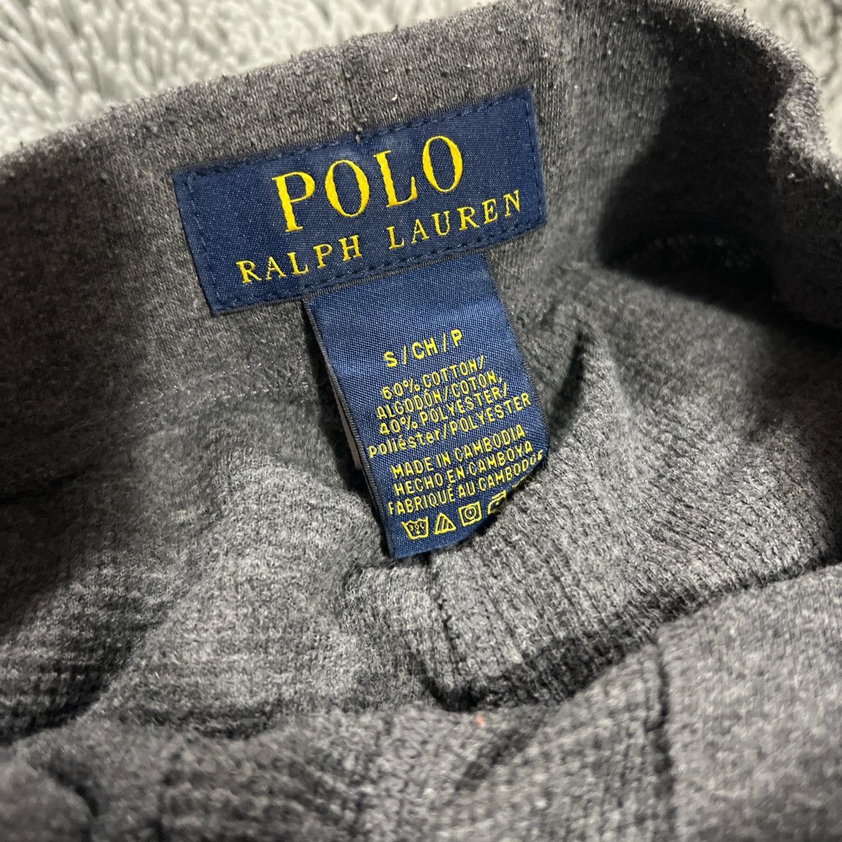 Polo Ralph Lauren Polo Waffle-knit Sleepwear Joggers (S/Gray) Size US 30 / EU 46 - 2 Thumbnail