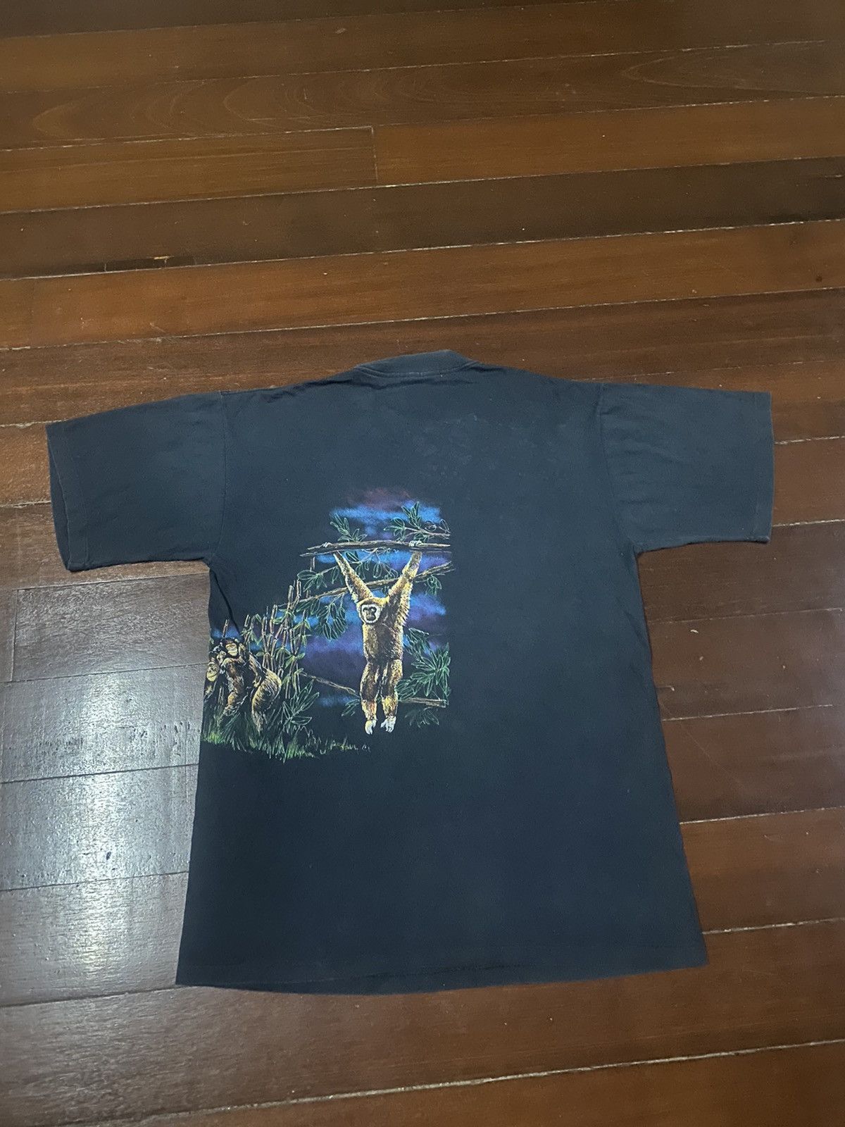 Arts & Science × Vintage FIRE 🔥 VINTAGE 90s HAZELWOODS ART KINGKONG HUMOR ART Size US L / EU 52-54 / 3 - 12 Thumbnail