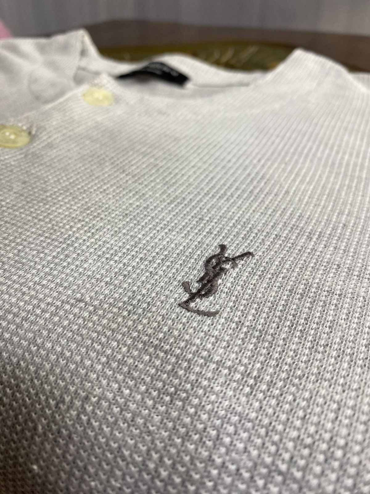 Yves Saint Laurent YSL Vintage White Longselve Classic Mode Size US M / EU 48-50 / 2 - 8 Thumbnail