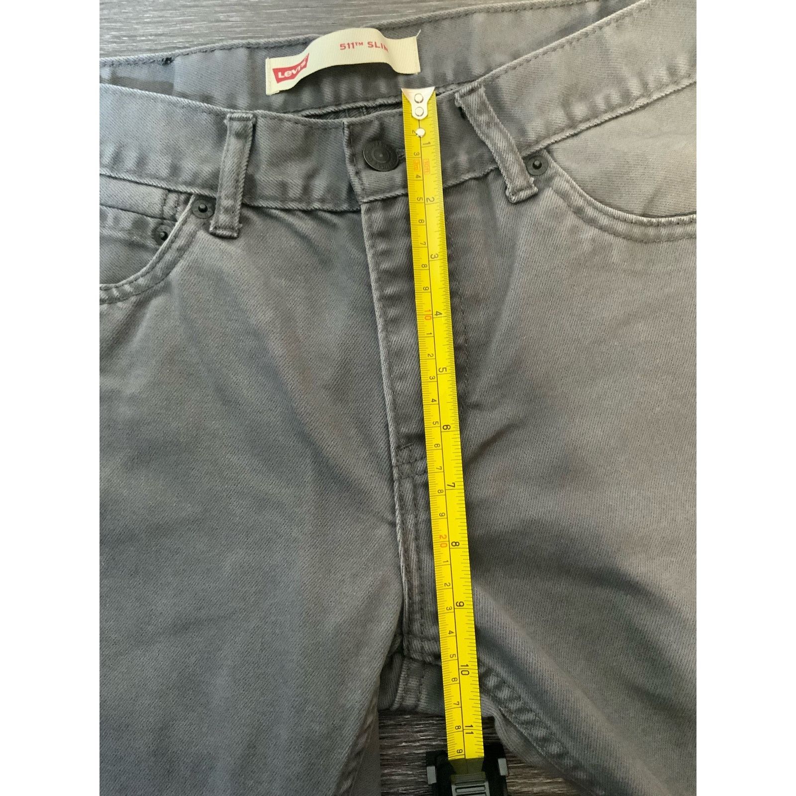 Levi's Levi's 511 Slim Gray Jeans Mens 18 Regular Size 28 - USED Size US 28 / EU 44 - 8 Thumbnail