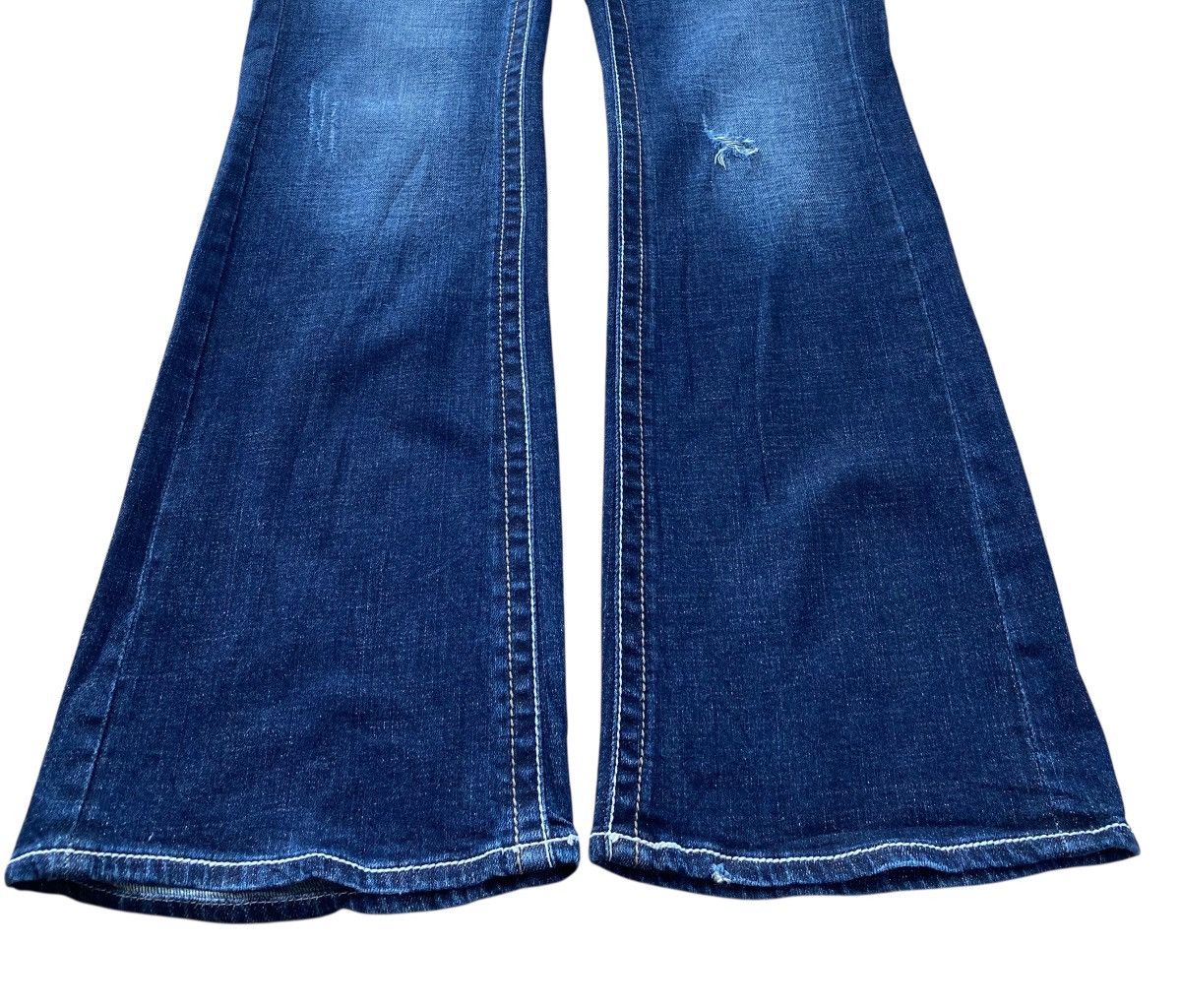 Japanese Brand Japanese Brand Blue Wash Style Flare Jeans Size US 35 - 5 Thumbnail