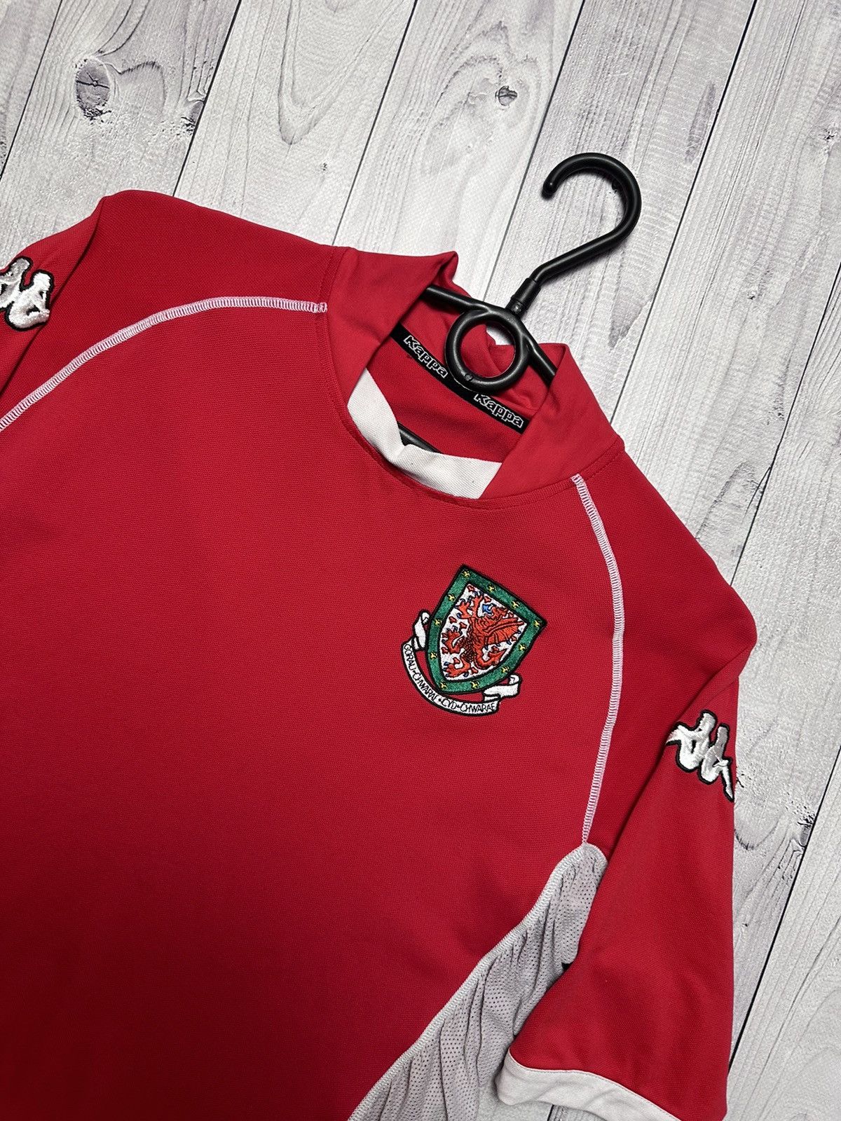 Kappa × Vintage Vintage Kappa Wales soccer jersey size L Size US L / EU 52-54 / 3 - 3 Thumbnail