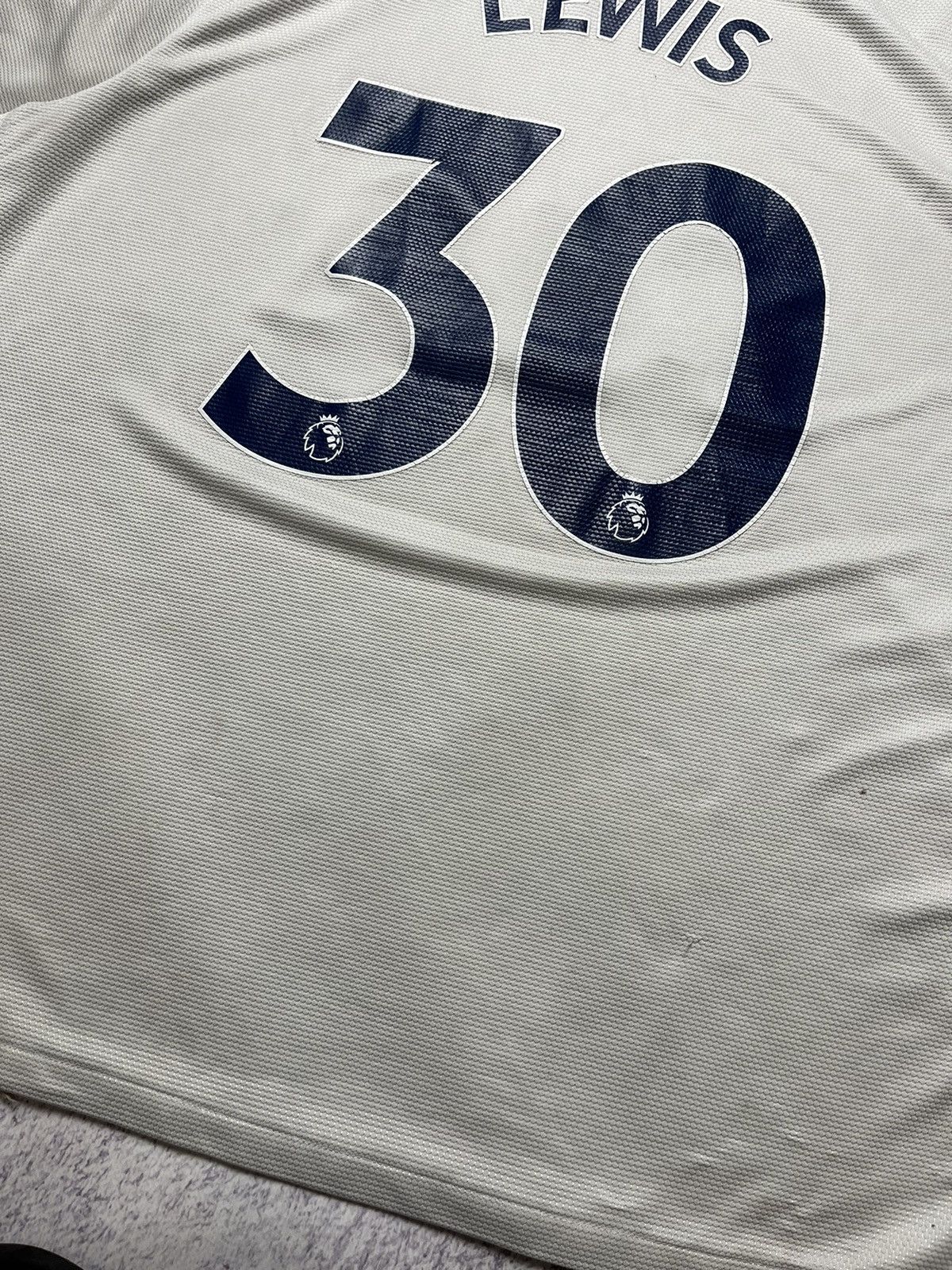 Nike × Vintage Vintage Tottenham Hotspur 30 Lewis Home Shirt 2021/22 Small Size US XL / EU 56 / 4 - 25 Thumbnail