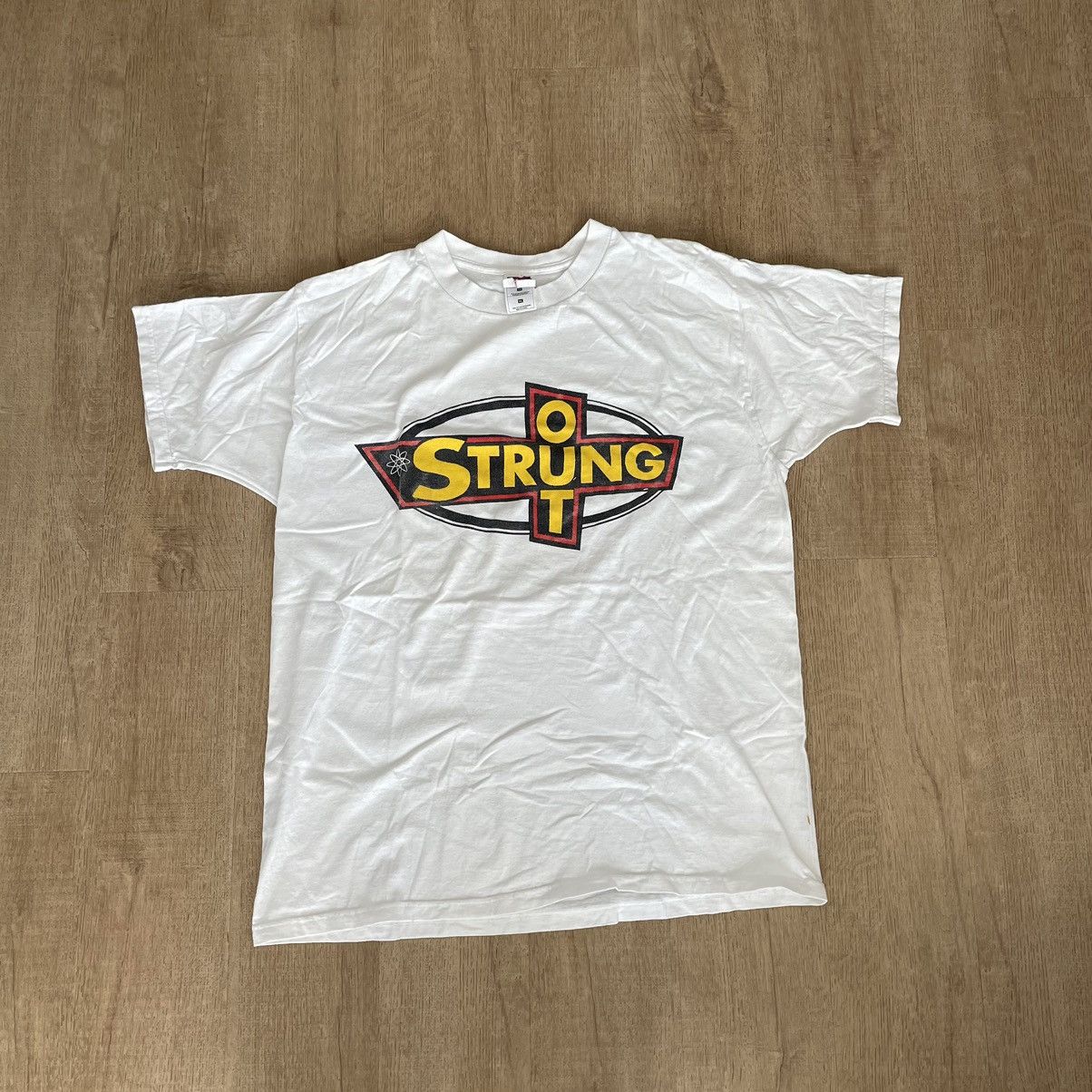 Vintage Strung Out Tee Size US XL / EU 56 / 4 - 1 Thumbnail