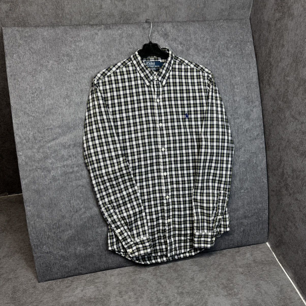 Polo Ralph Lauren Vintage Polo Ralph Lauren Plaid shirt Size US S / EU 44-46 / 1 - 1 Thumbnail