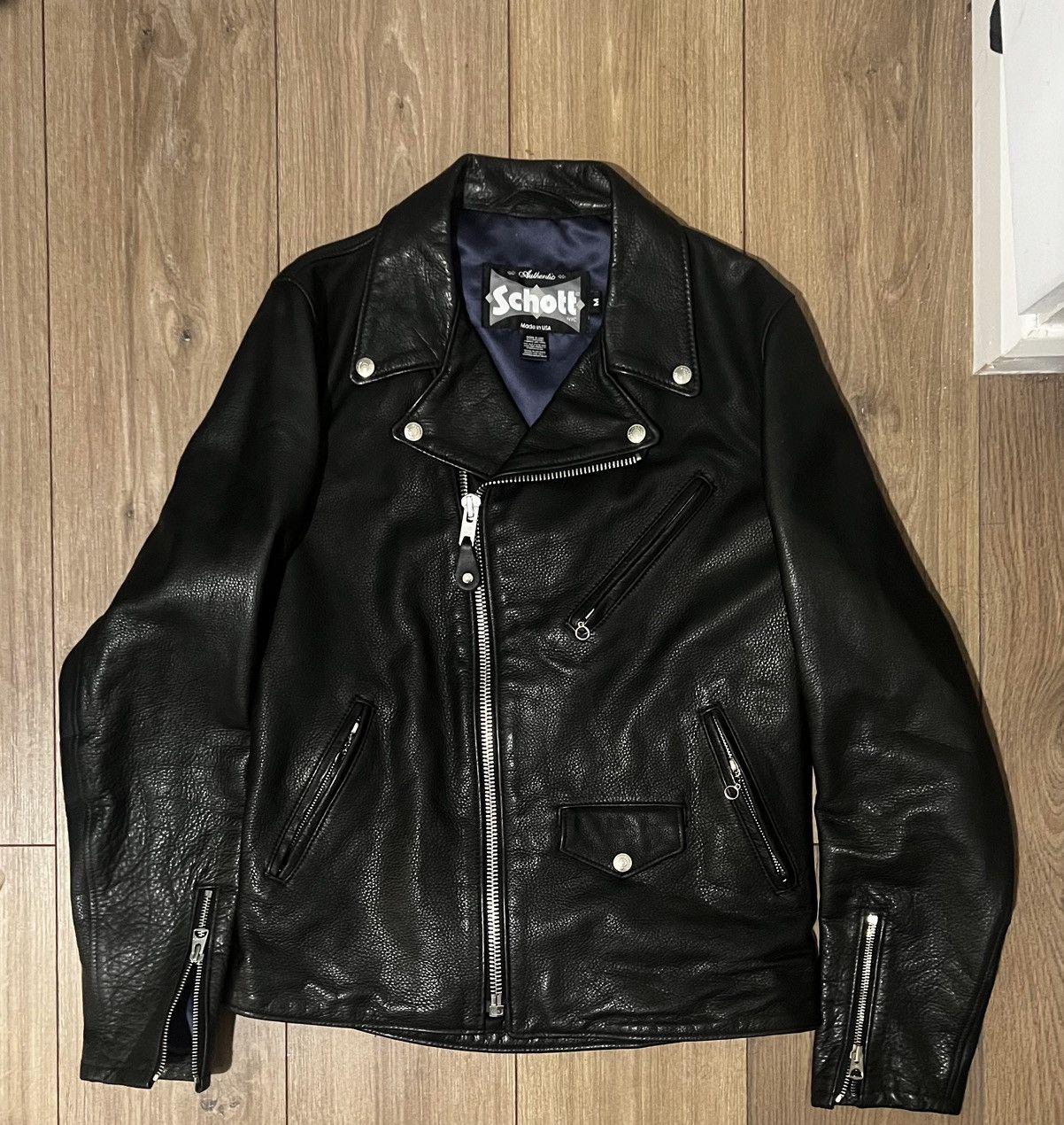 Schott Schott Limited Edition Leather Jacket Size US M / EU 48-50 / 2 - 1 Thumbnail