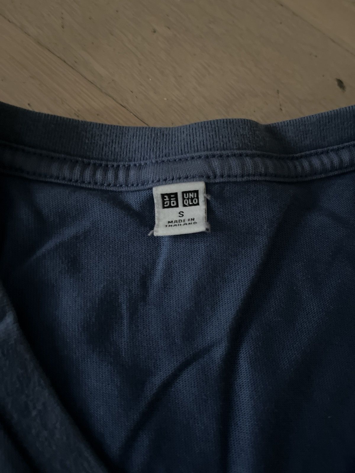 Uniqlo Uniqlo Blue Short Sleeve Tee Size US S / EU 44-46 / 1 - 2 Thumbnail