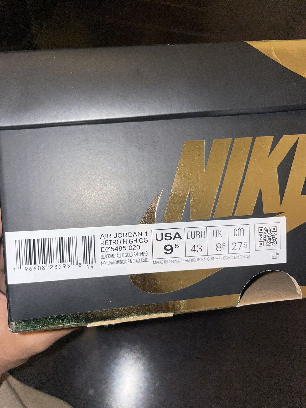 Jordan Brand Jordan 1 high palomino size 9.5 mens Size US 9.5 / EU 42-43 - 7 Thumbnail