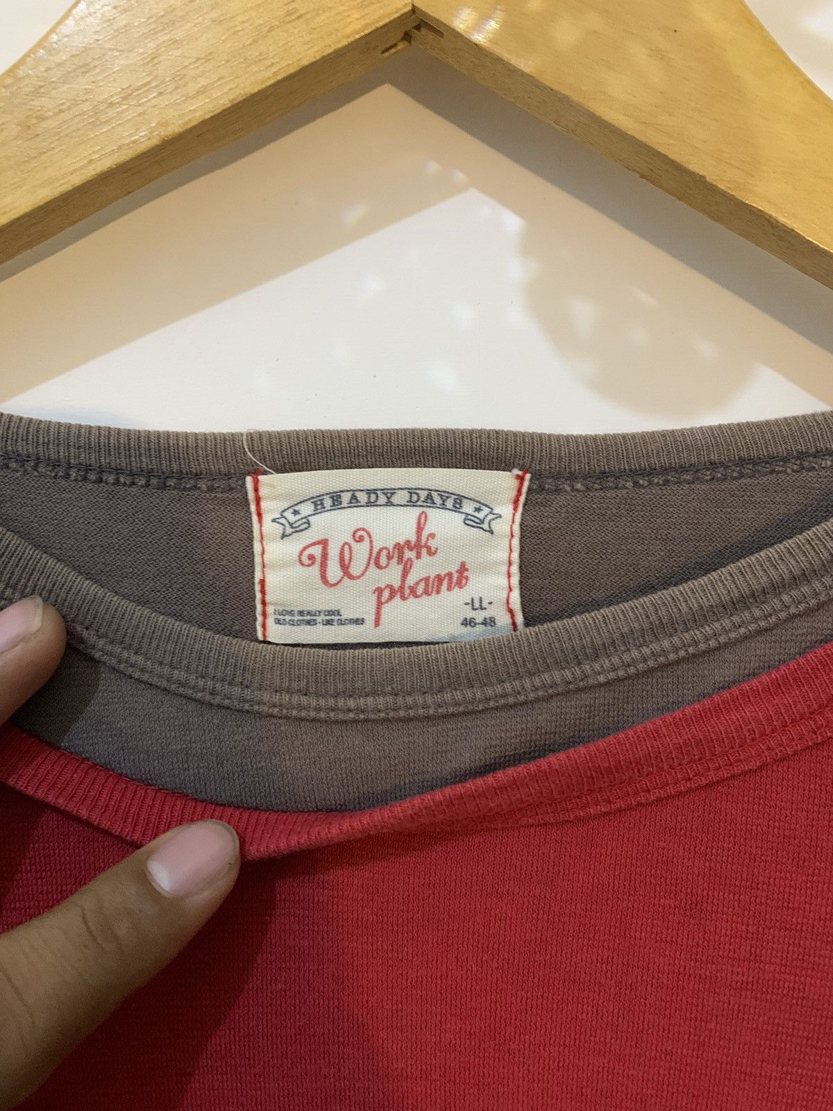 Hysteric Glamour × If Six Was Nine × Le Grande Bleu (L.G.B.) 2000s Japanese double layer raglan Size US XL / EU 56 / 4 - 6 Thumbnail