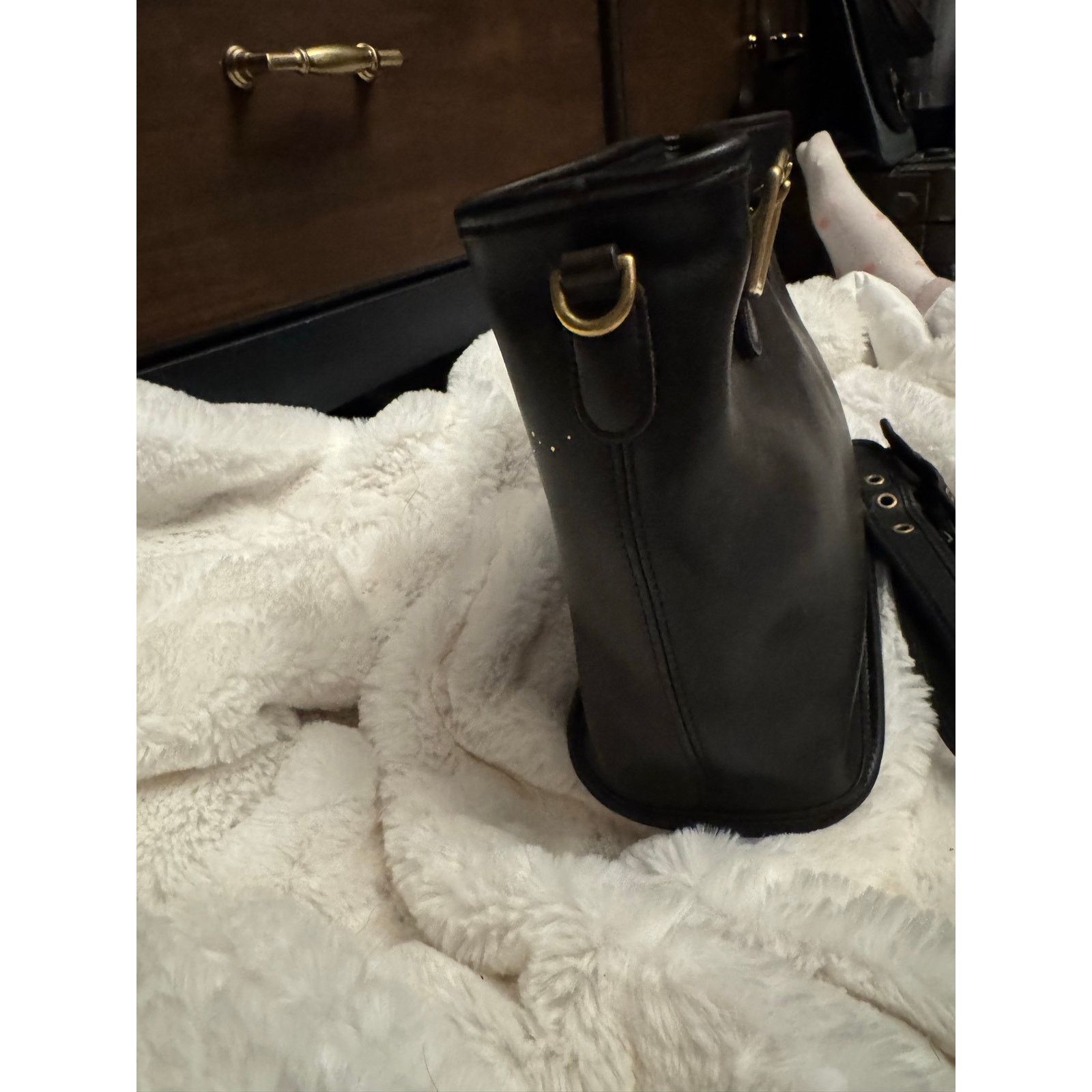 Coach Vintage Coach Legacy Satchel Black Leather Bag Size ONE SIZE - 9 Thumbnail