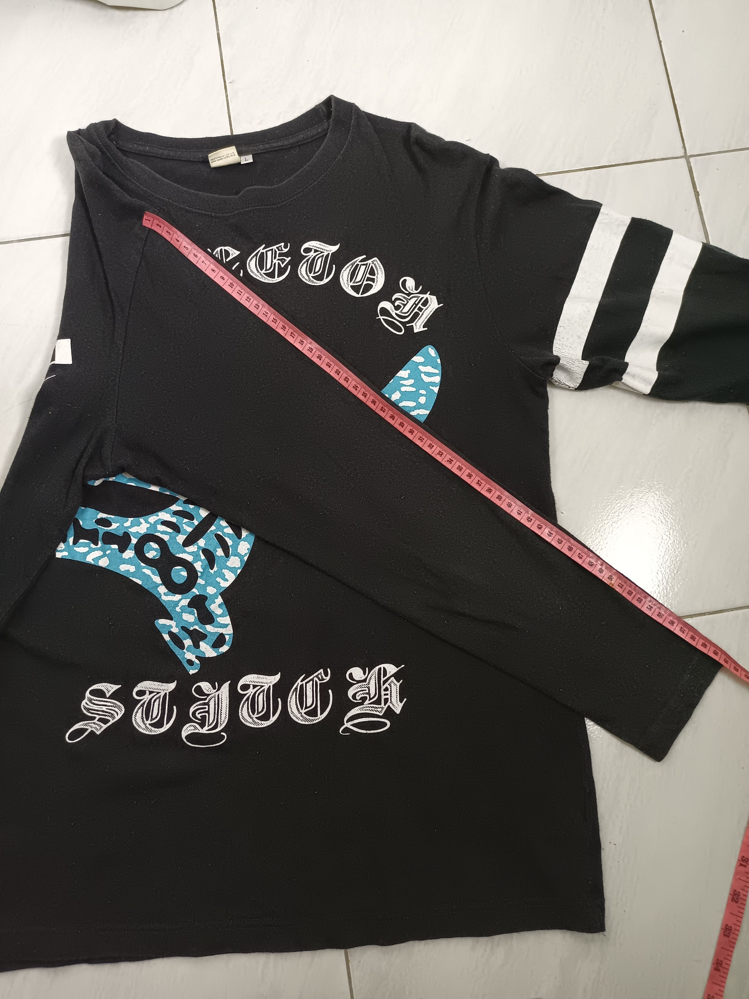 Disney × Japanese Brand × Le Grande Bleu (L.G.B.) Disney Skeleton Stitch Electric Long Sleeveless Size L / US 10 / IT 46 - 10 Thumbnail