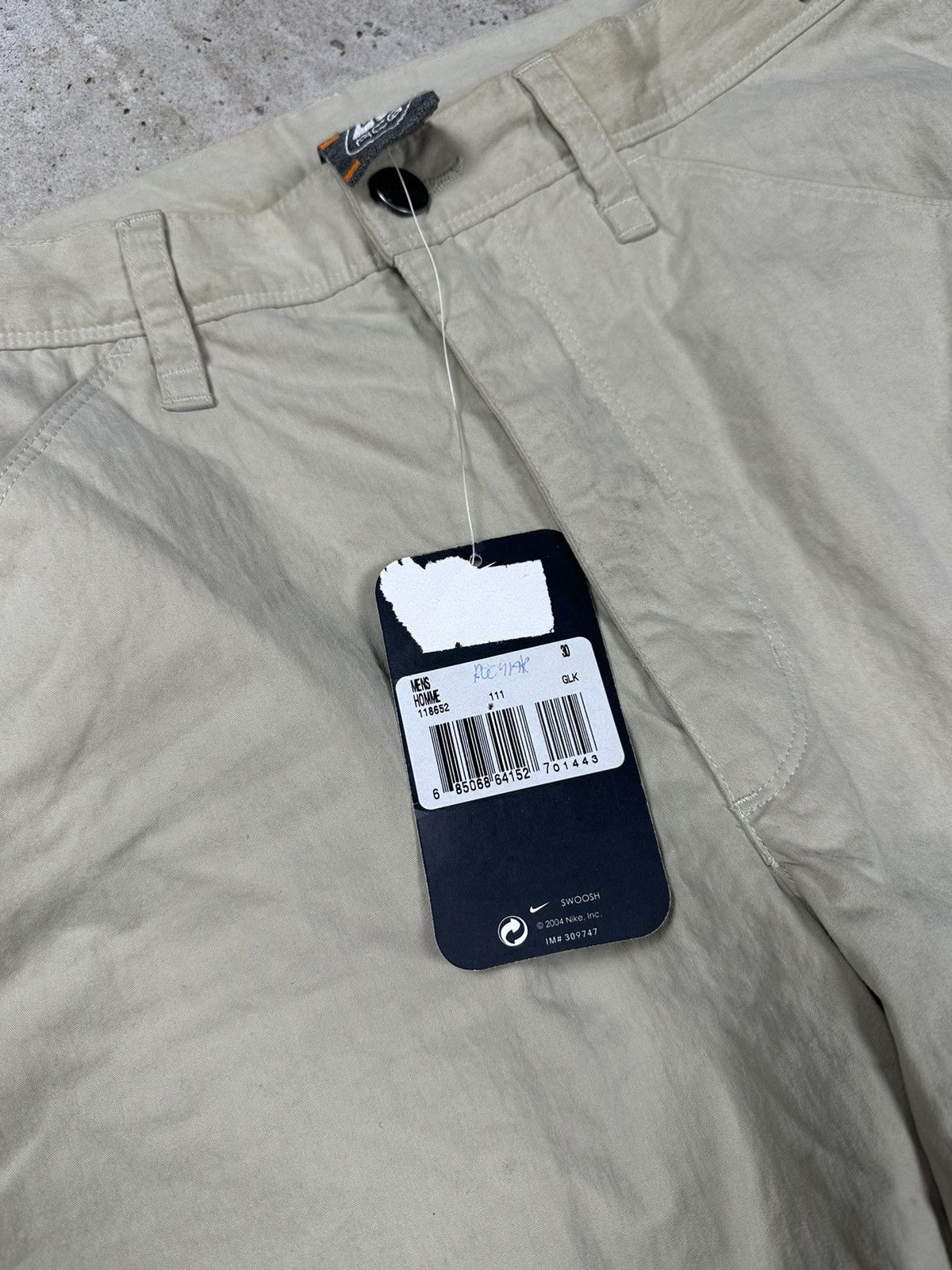 Nike ACG DS Vintage y2k Nike ACG Beige Double Knee Pants Outdoor Size US 30 / EU 46 - 9 Thumbnail