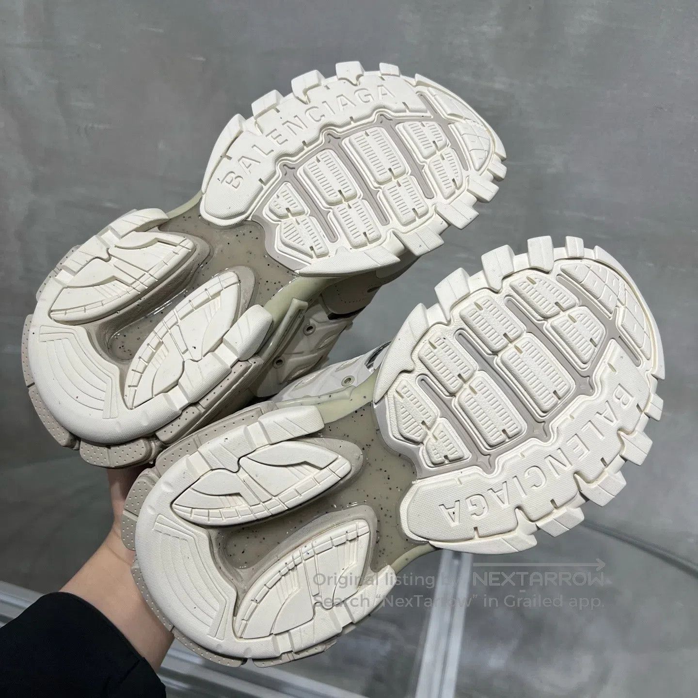 Balenciaga Balenciaga Track Dad Shoes,Brown milk tea Size US 4.5 / IT 34.5 - 7 Thumbnail