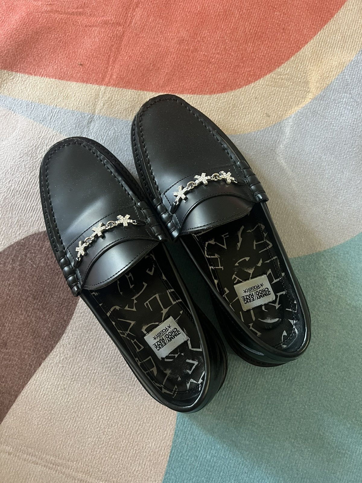Jimmy Choo x Eric Haze loafers