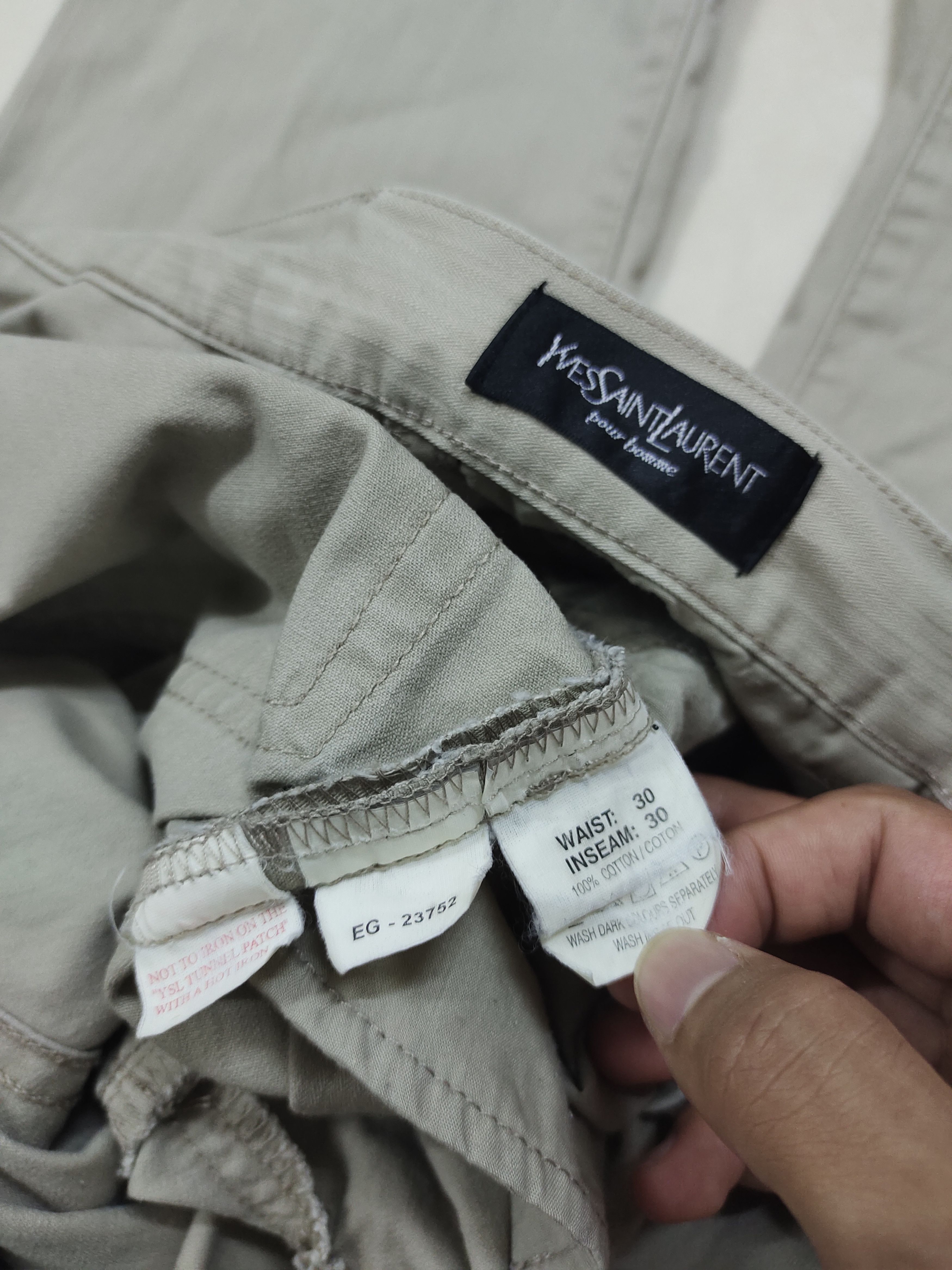 Yves Saint Laurent 🔥 Yves Saint Laurent 🔥 Casual Pants Straight Cut Size US 30 / EU 46 - 8 Thumbnail