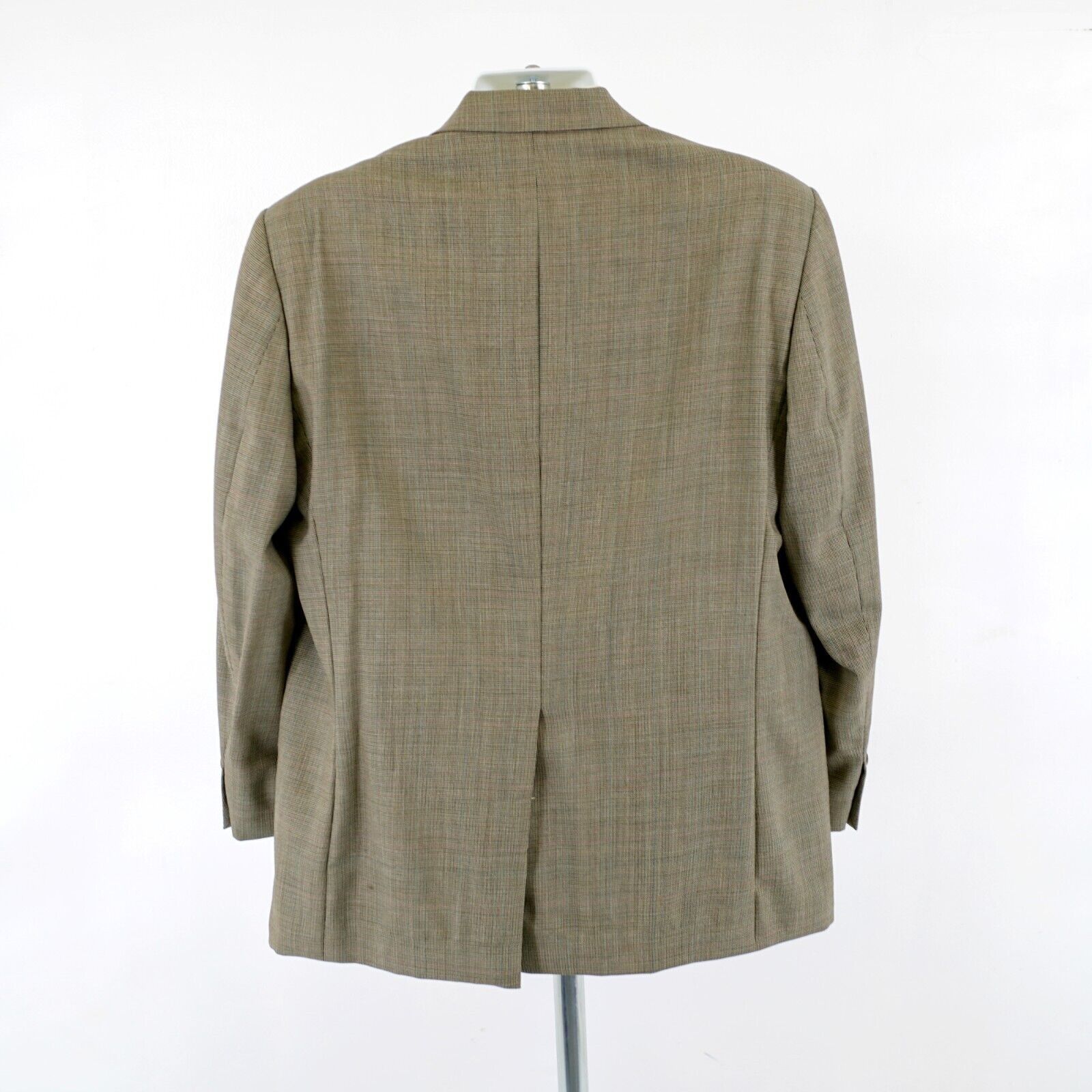 Ralph Lauren Lauren Ralph Lauren Tan Wool Multi-Colored Check 44L Sport C Size 44L - 3 Thumbnail