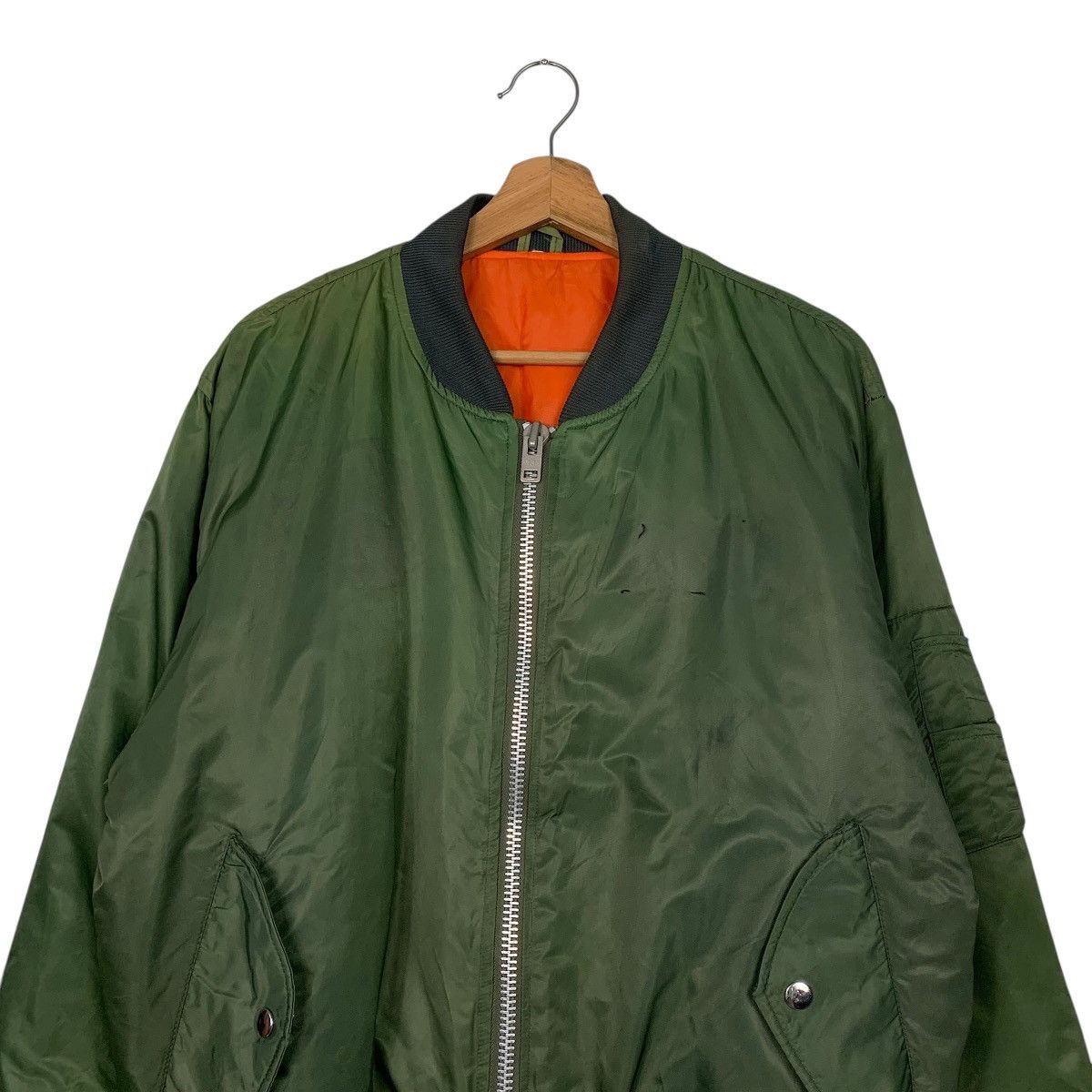 Japanese Brand F16 Fighting Falcon Misawa A.B Military Bomber Jacket Size US M / EU 48-50 / 2 - 2 Thumbnail