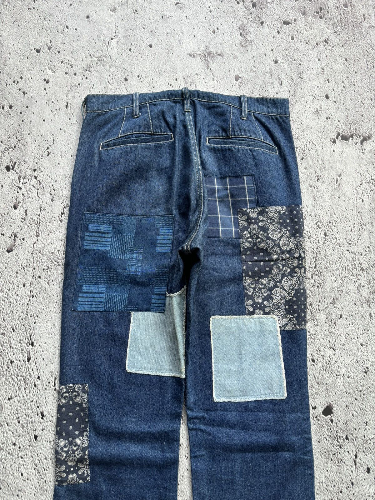Hysteric Glamour 2000's Denim Patchwork Kapital style Size US 31 - 3 Thumbnail