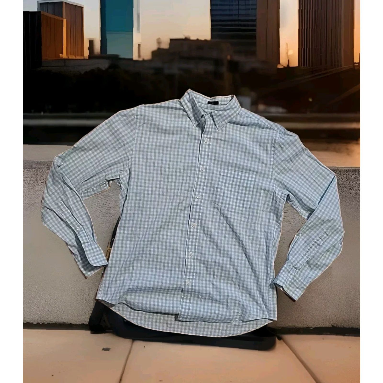 J.Crew VINTAGE J.CREW Flex Washed Shirt Mens M Plaid Button-Down Pocket Preppy Casual Size US M / EU 48-50 / 2 - 3 Thumbnail