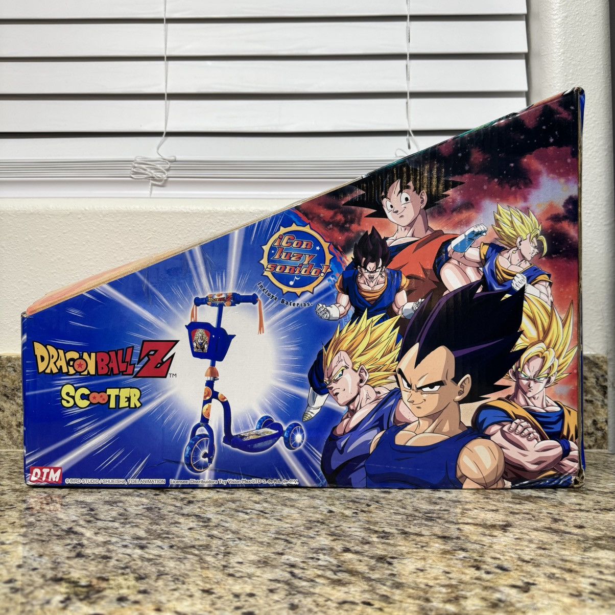 Vintage Vintage Dragon Ball-Z Mexico Toei Animation Kid Kick Scooter Size ONE SIZE - 1 Thumbnail